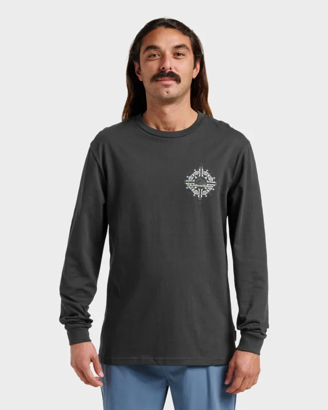 Qs Heat Long Sleeve T-shirt - Black made by Quiksilver