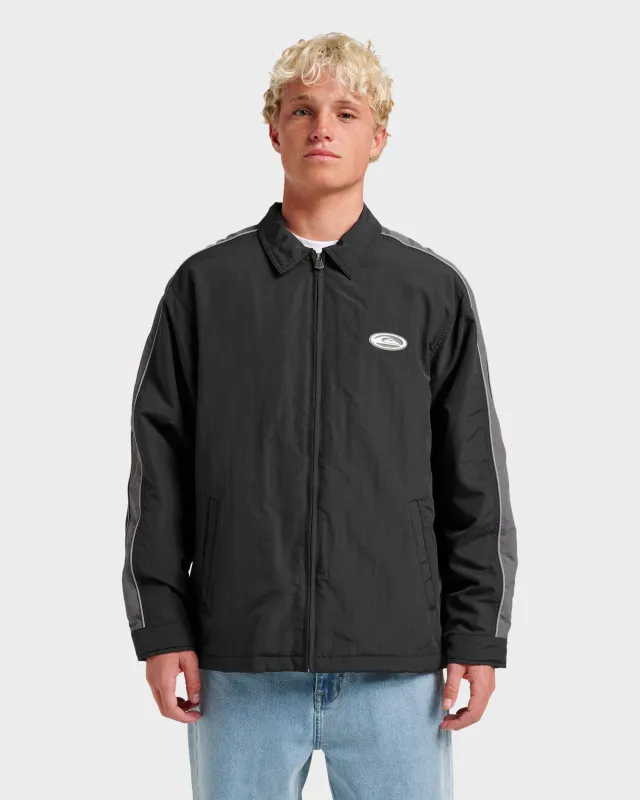 Speedway Station Jacket - Black sold by Quiksilver