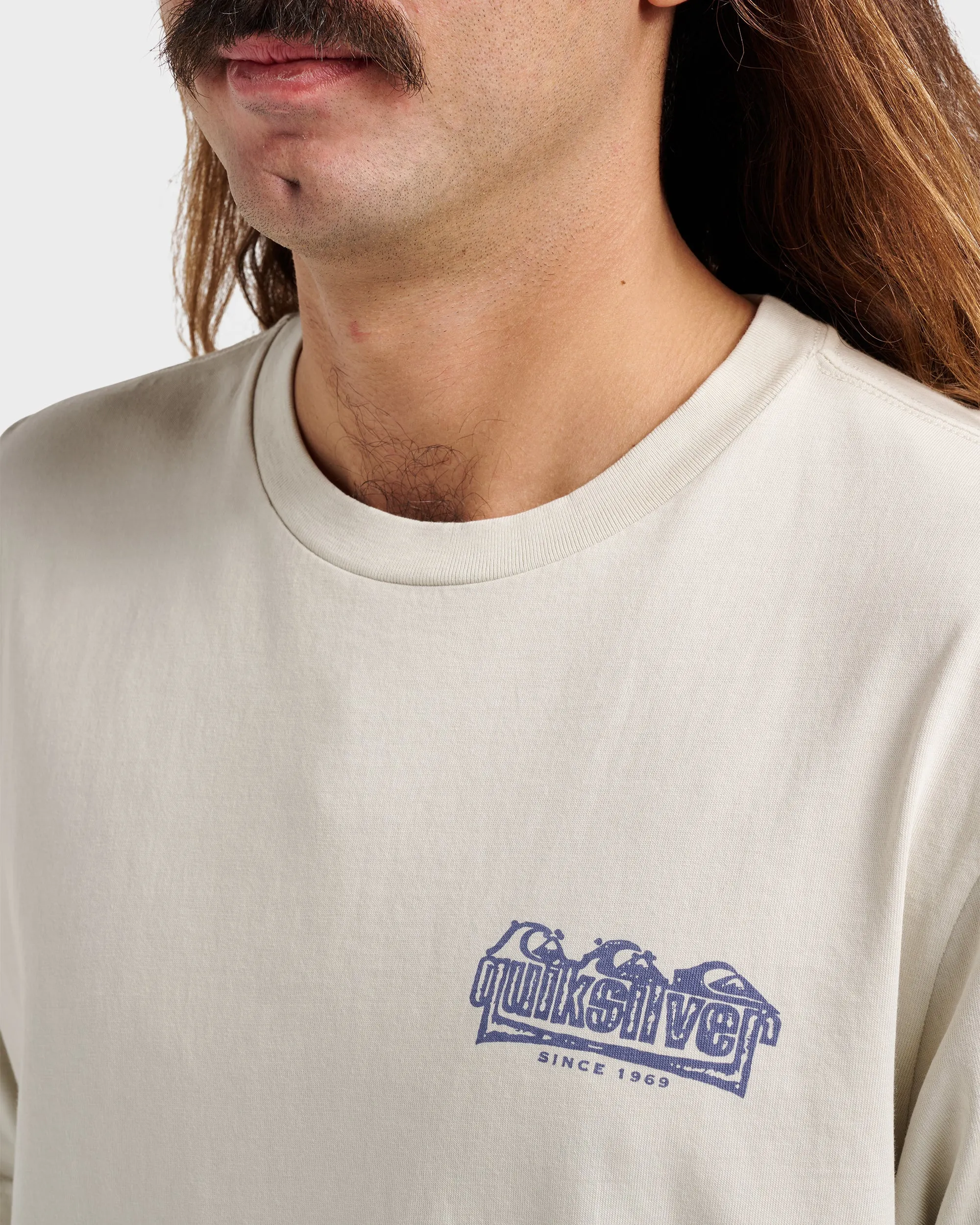 Triple Dippigment Dye T-Shirt - Moonstruck sold by Quiksilver product image thumbnail 4