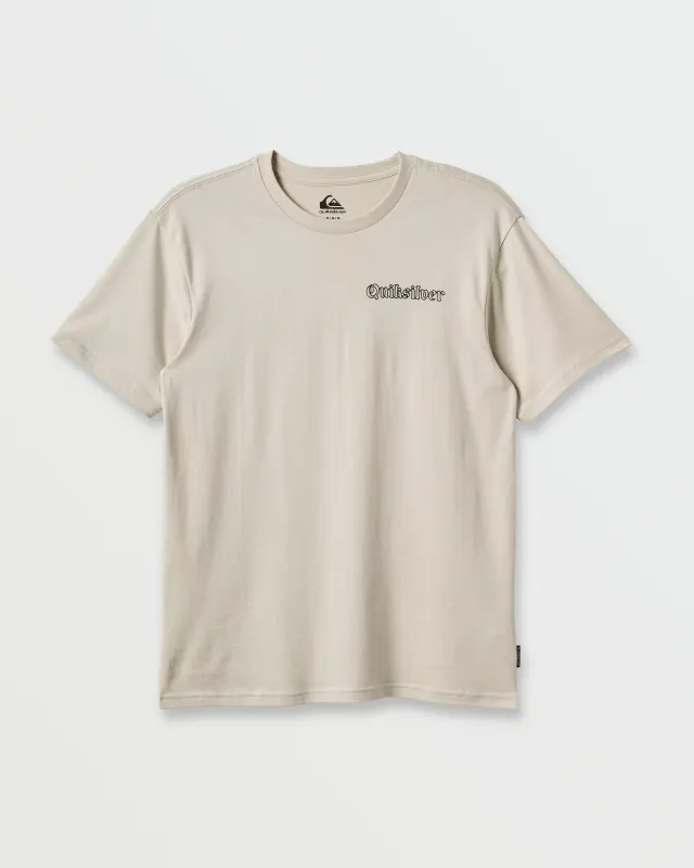 Backyard Classic T-shirt - Moonstruck sold by Quiksilver