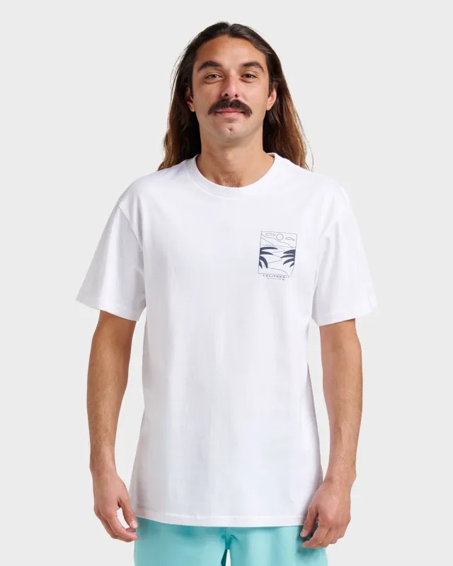 Ca Pch Cruising Classic T-shirt - White sold by Quiksilver