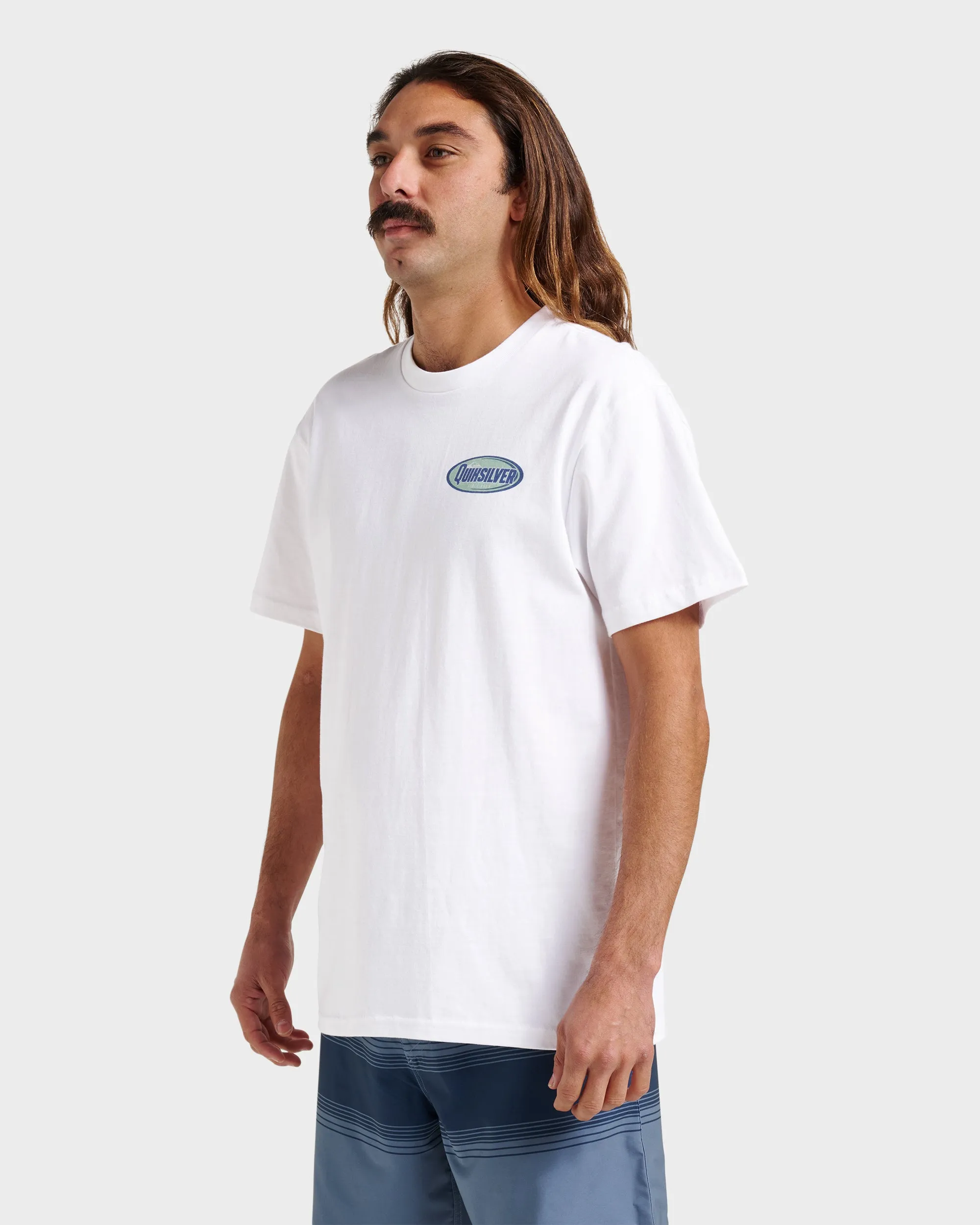 Cresent Speed Classic T-shirt - White sold by Quiksilver product image thumbnail 3