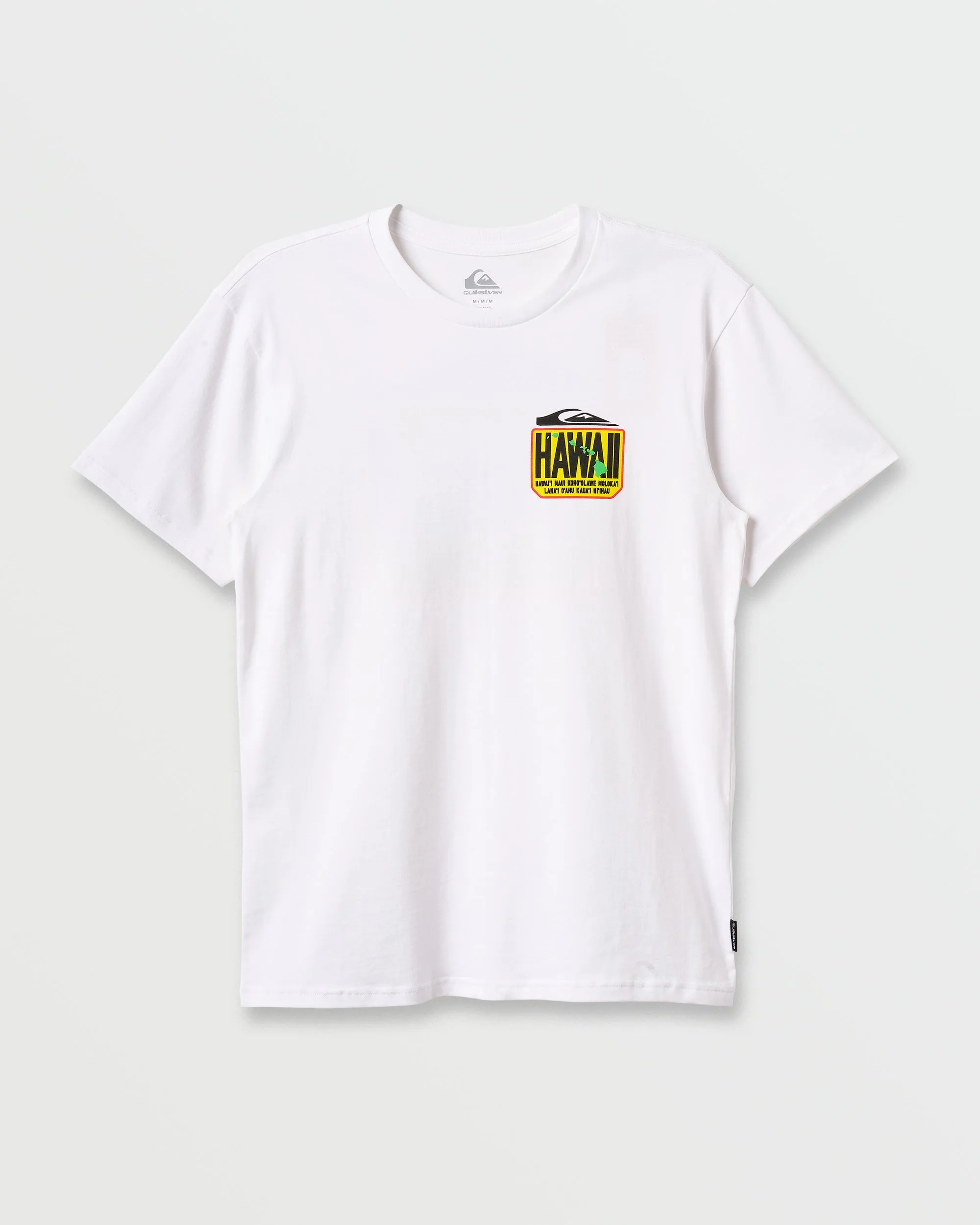 Hi Hawaii Crest Classic T-shirt - White sold by Quiksilver product image thumbnail 5