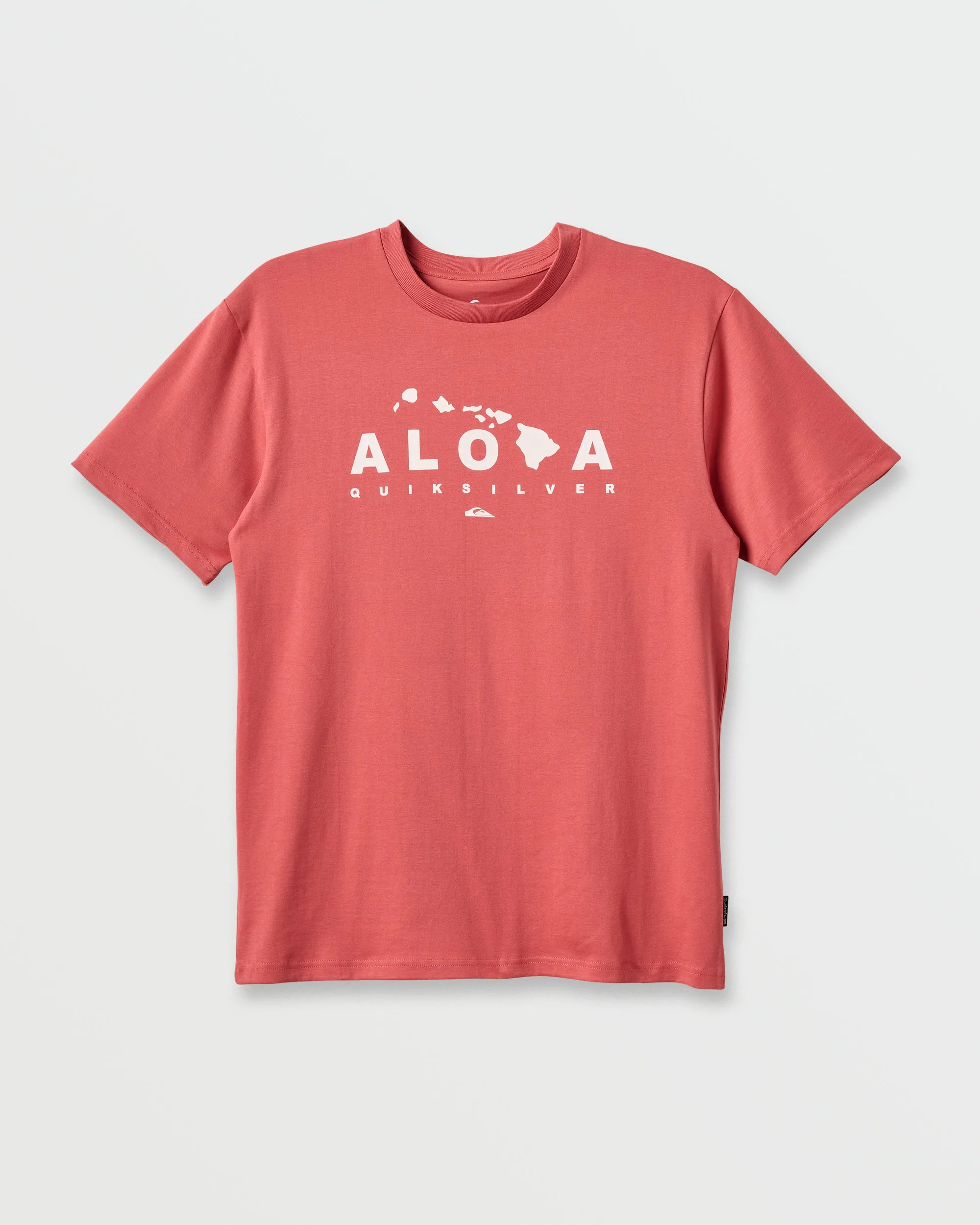 Hi Island Lock Classic T-shirt - Mineral Red sold by Quiksilver product image thumbnail 5