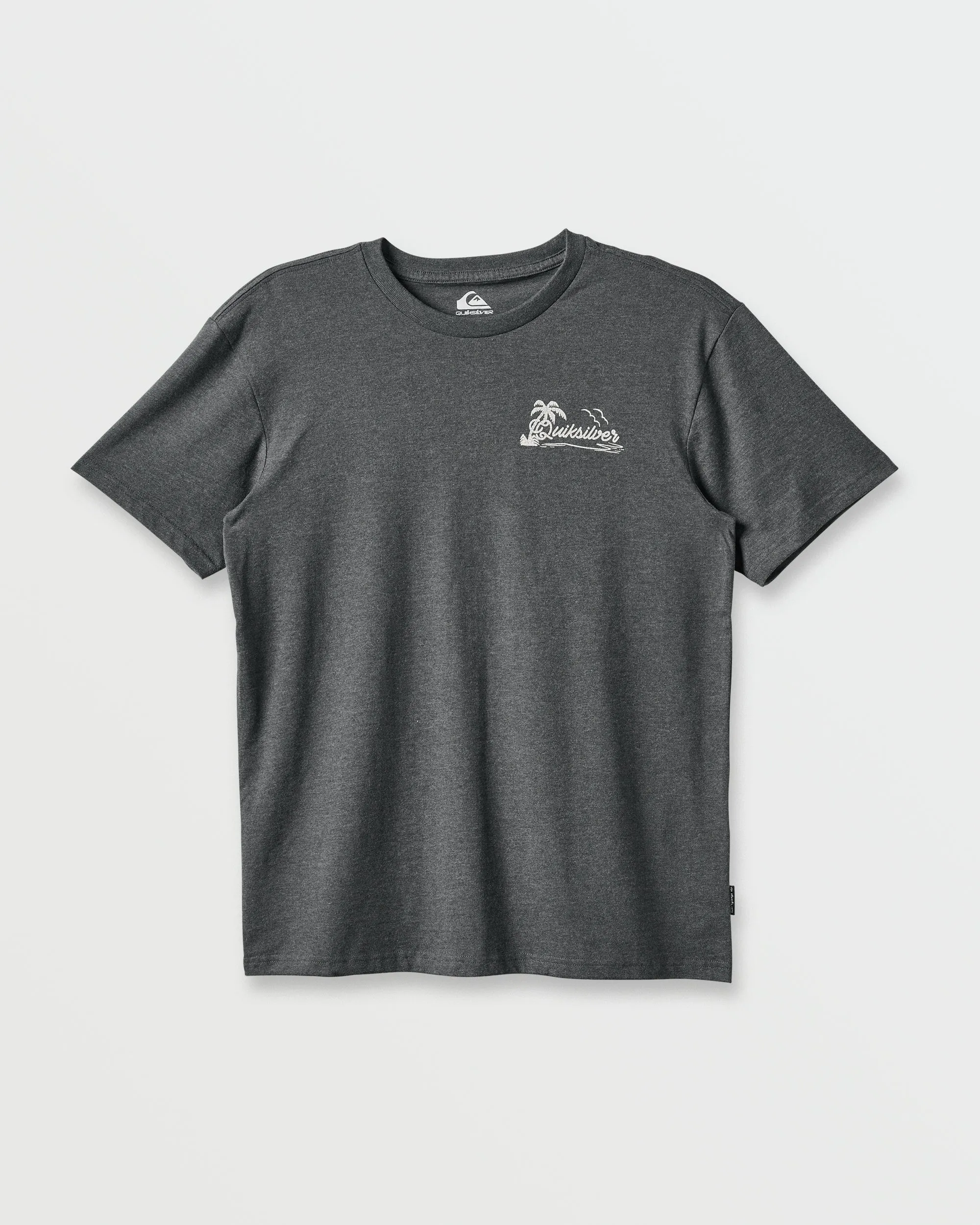 Island Vibin Classic T-shirt - Charcoal Heather sold by Quiksilver product image thumbnail 5