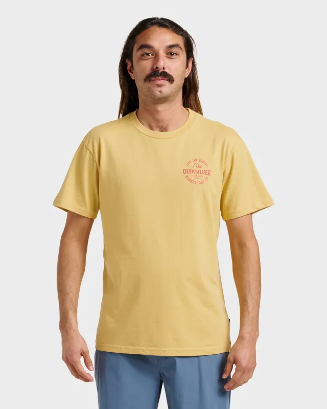 Locked Up Classic T-shirt - Rattan Heather sold by Quiksilver