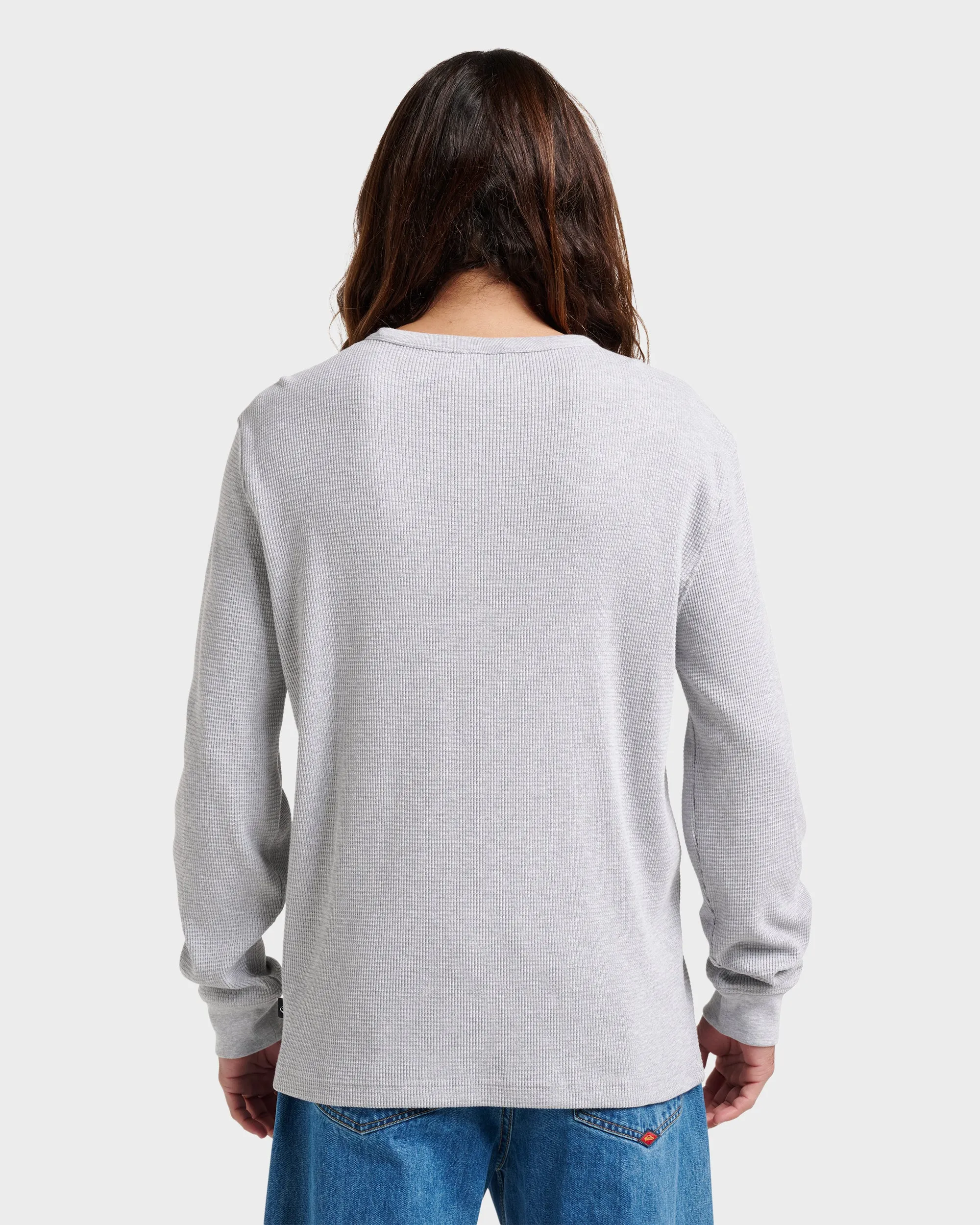 Nelson Long Sleeve Thermal Top - Light Gray Heather sold by Quiksilver product image thumbnail 2