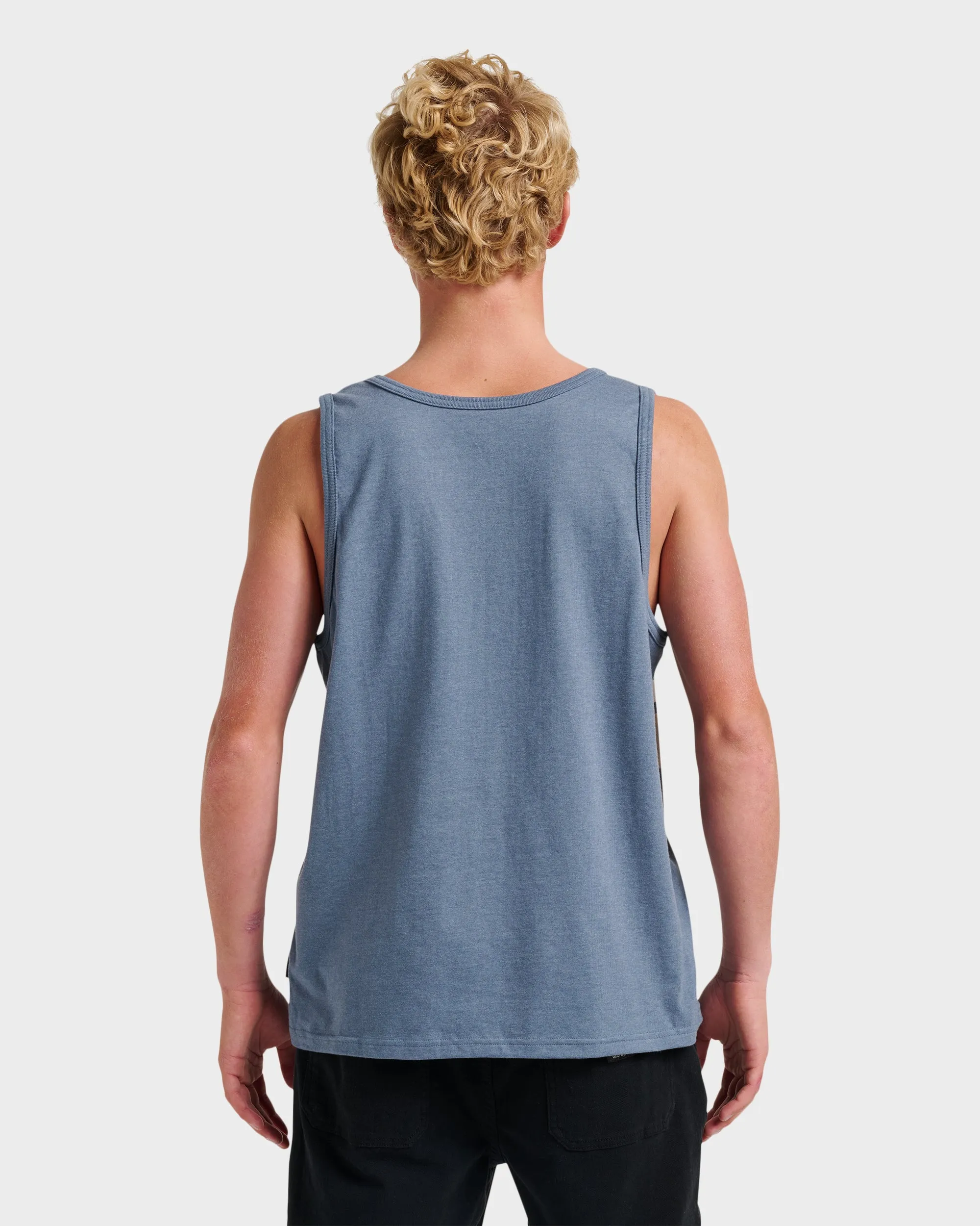 Og Stripe Tank - China Blue Heather sold by Quiksilver product image thumbnail 2
