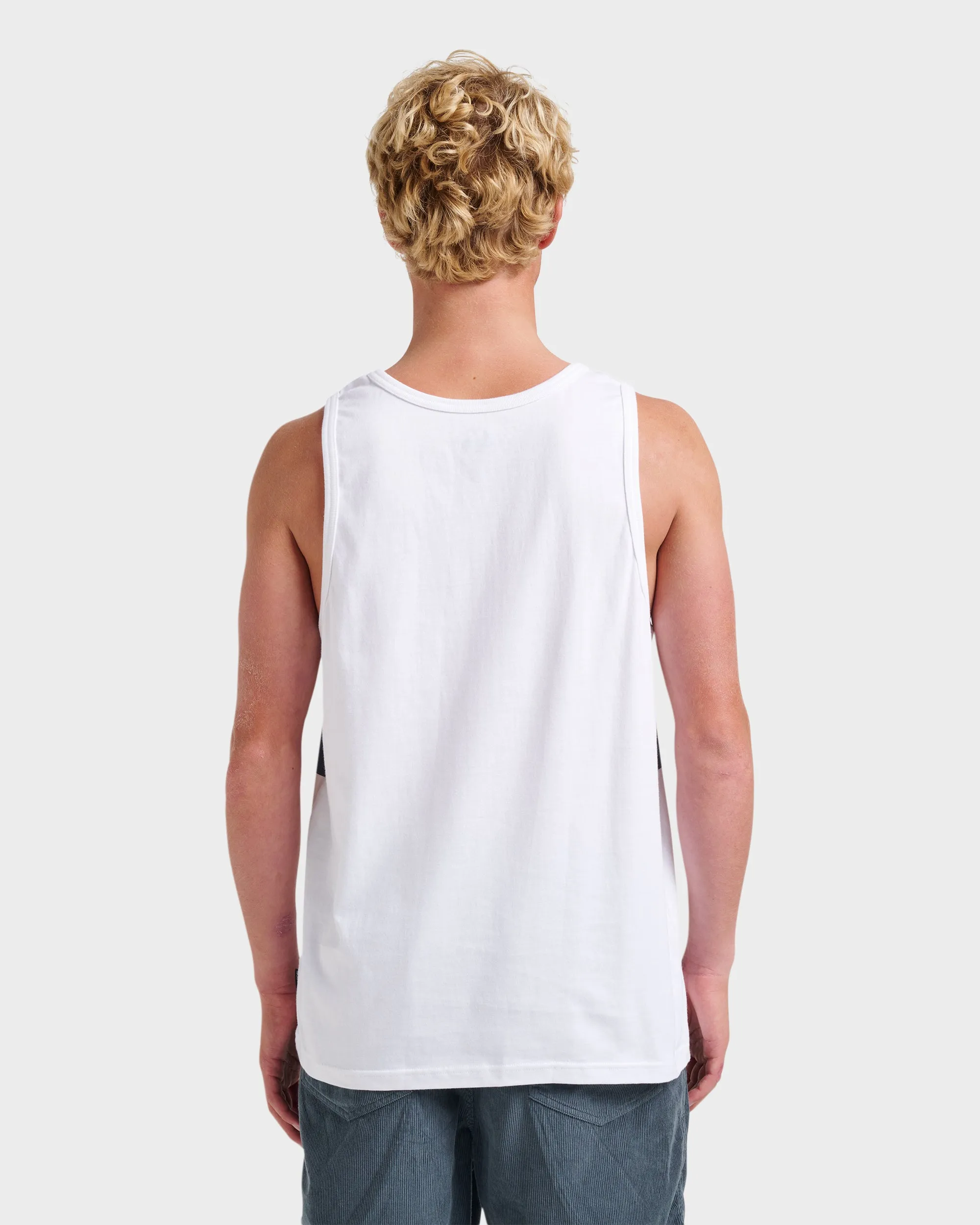 Og Stripe Tank - White sold by Quiksilver product image thumbnail 2
