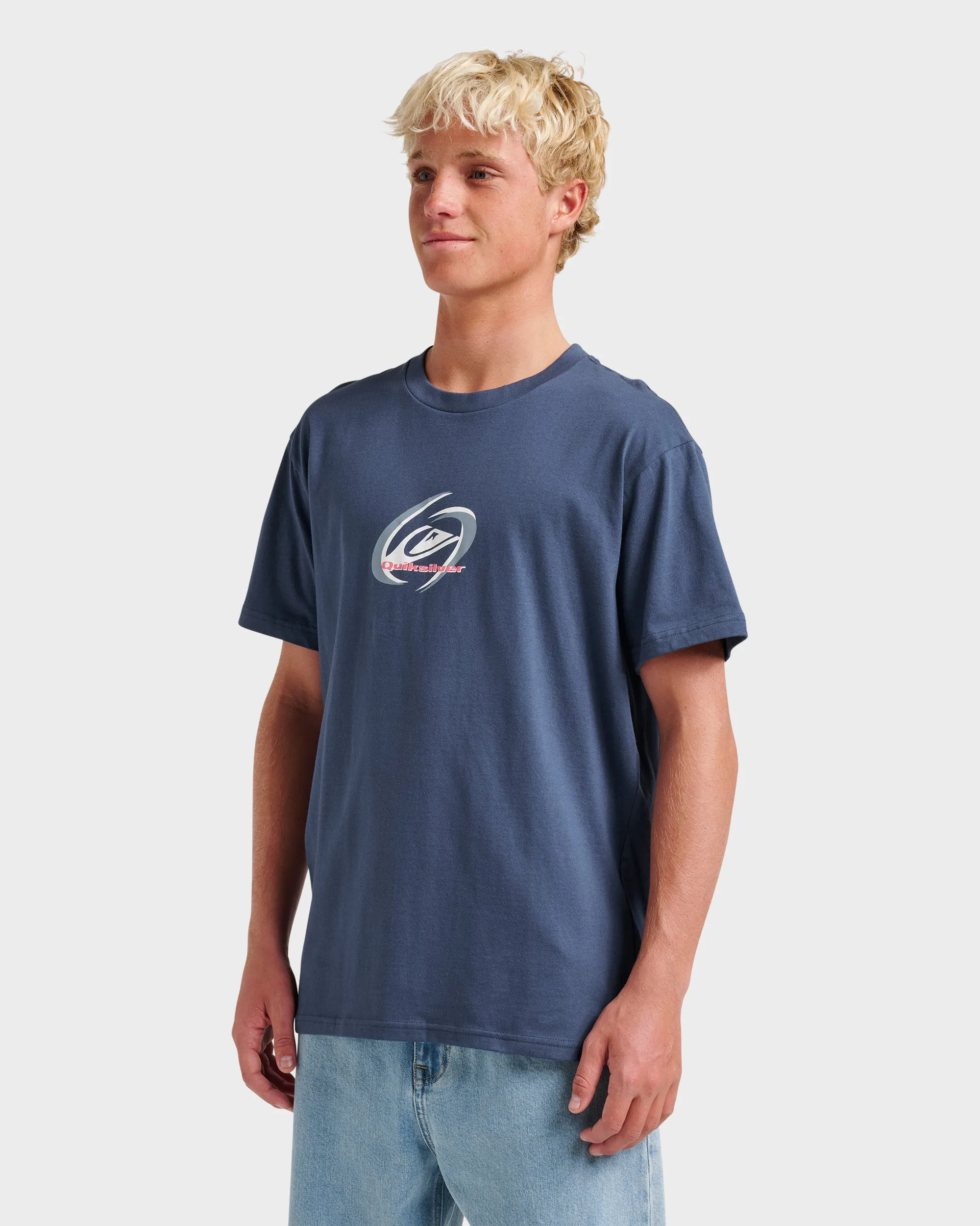 Orbital Motion Classic T-shirt - Navy sold by Quiksilver product image thumbnail 3