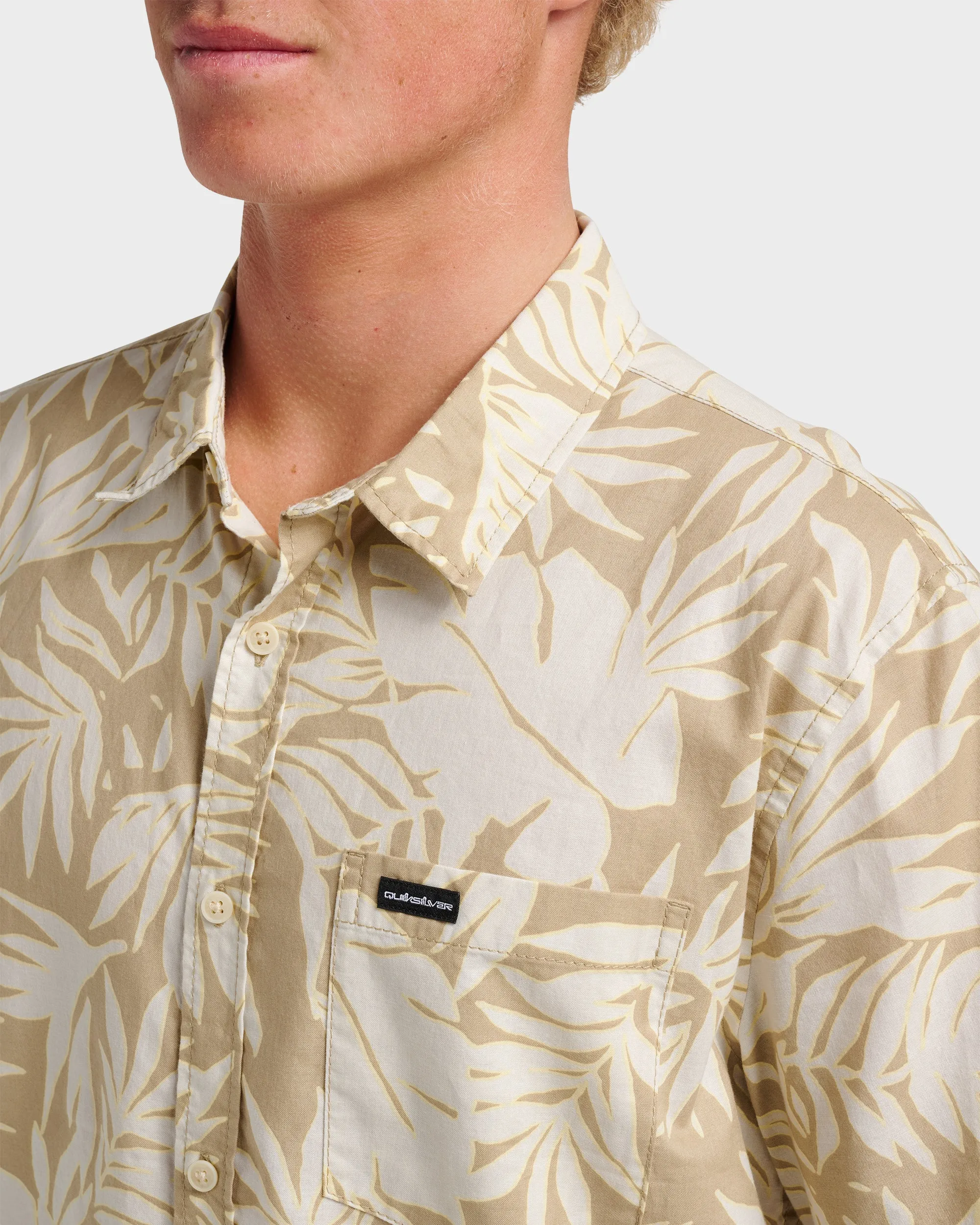 Palm Trip Classic Short Sleeve Shirt - Twill sold by Quiksilver product image thumbnail 4