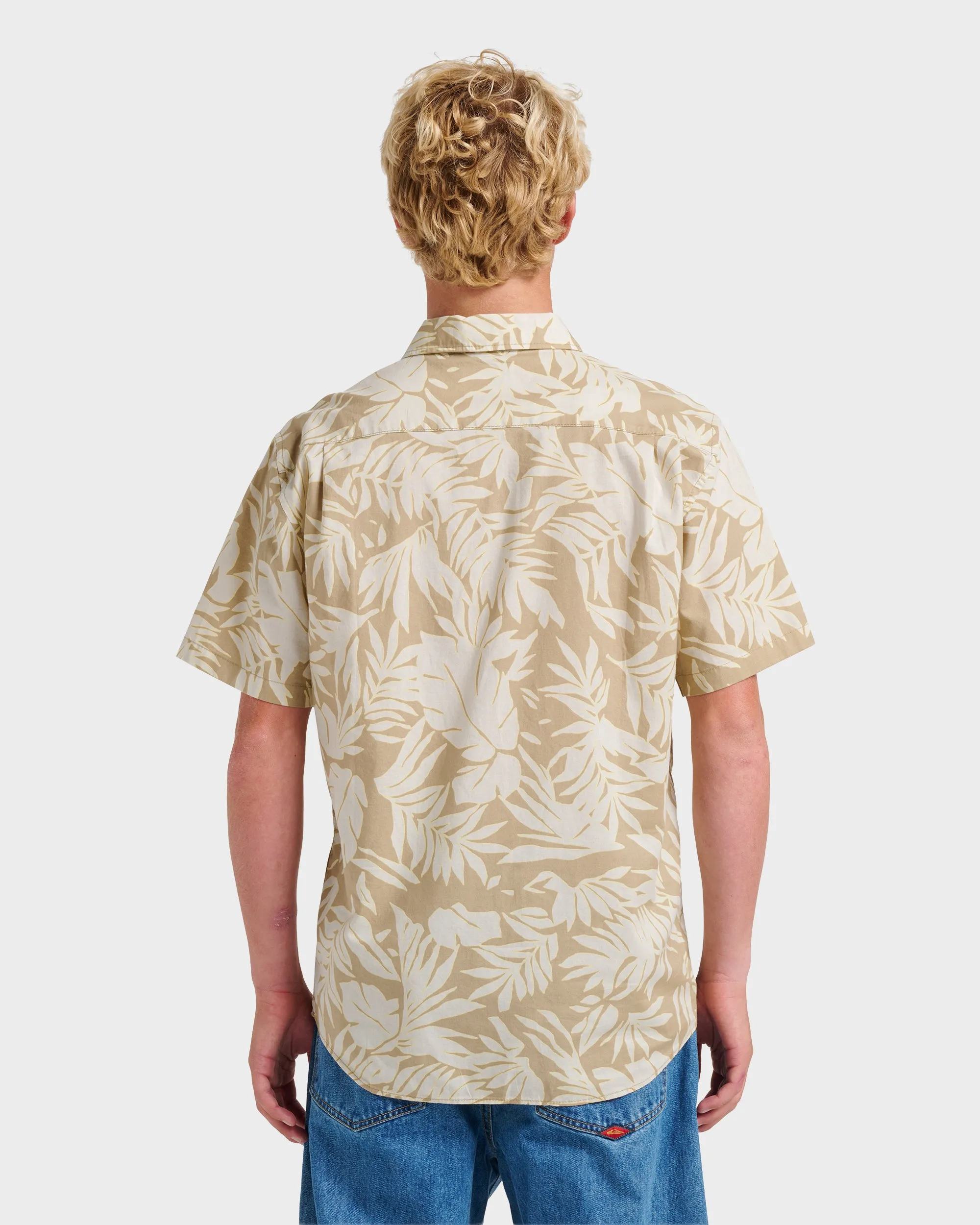 Palm Trip Classic Short Sleeve Shirt - Twill sold by Quiksilver product image thumbnail 2