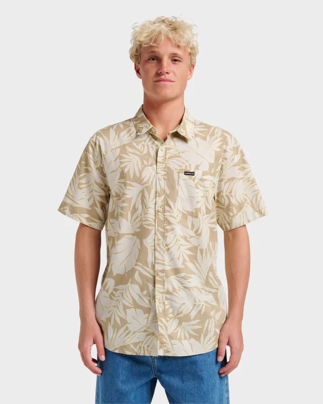 Palm Trip Classic Short Sleeve Shirt - Twill sold by Quiksilver