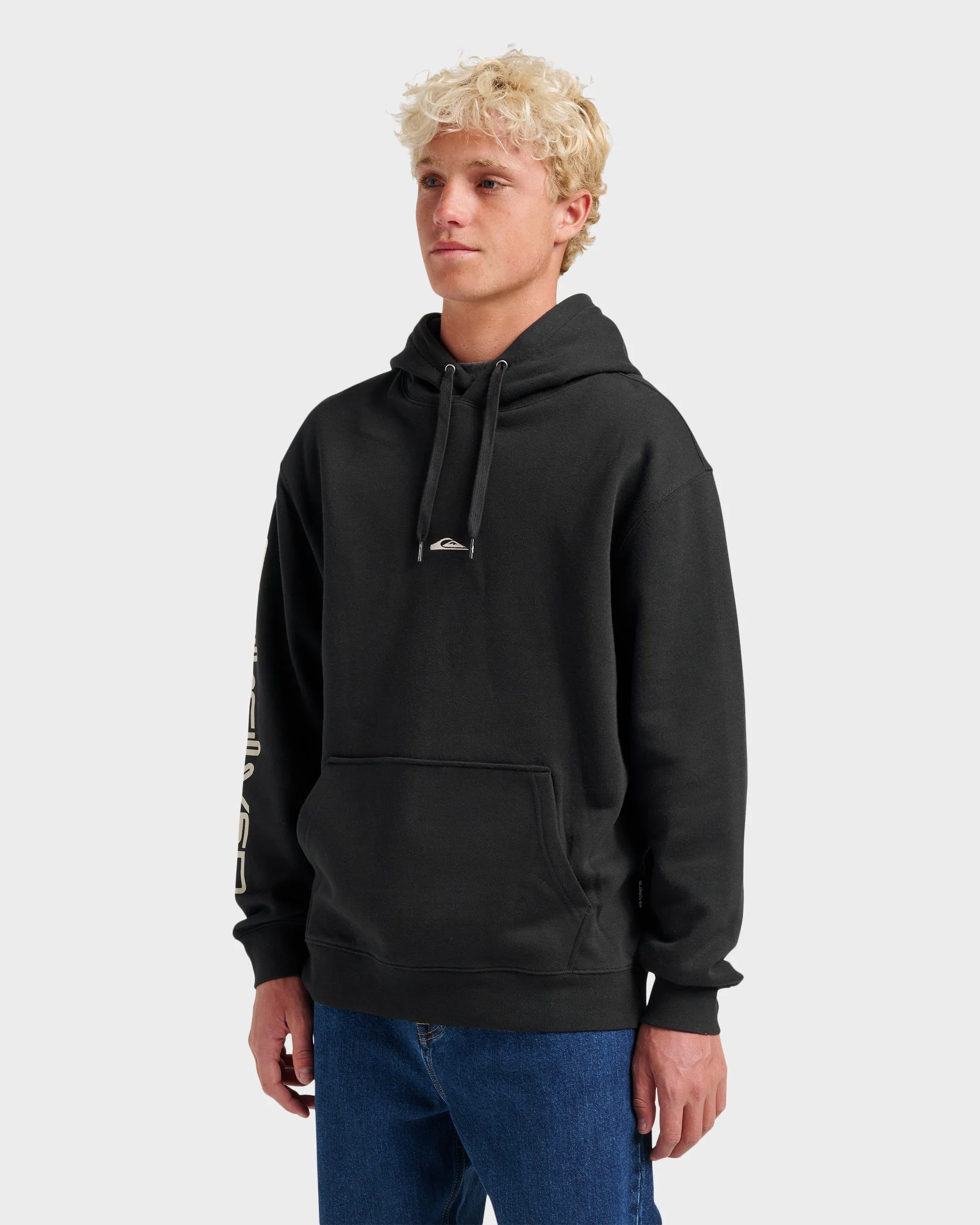 Passage Logo Hoodie - Black sold by Quiksilver product image thumbnail 3