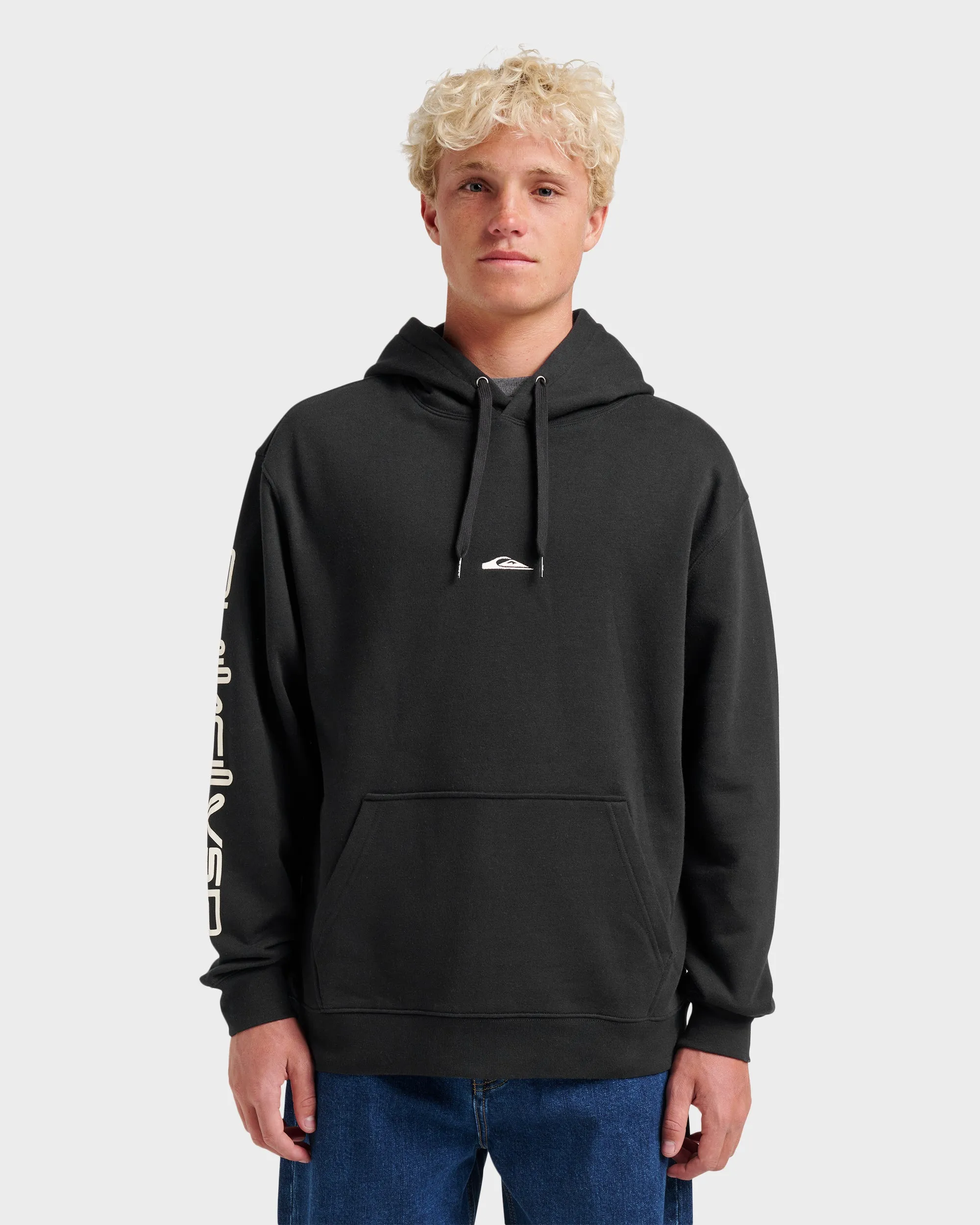 Passage Logo Hoodie - Black sold by Quiksilver