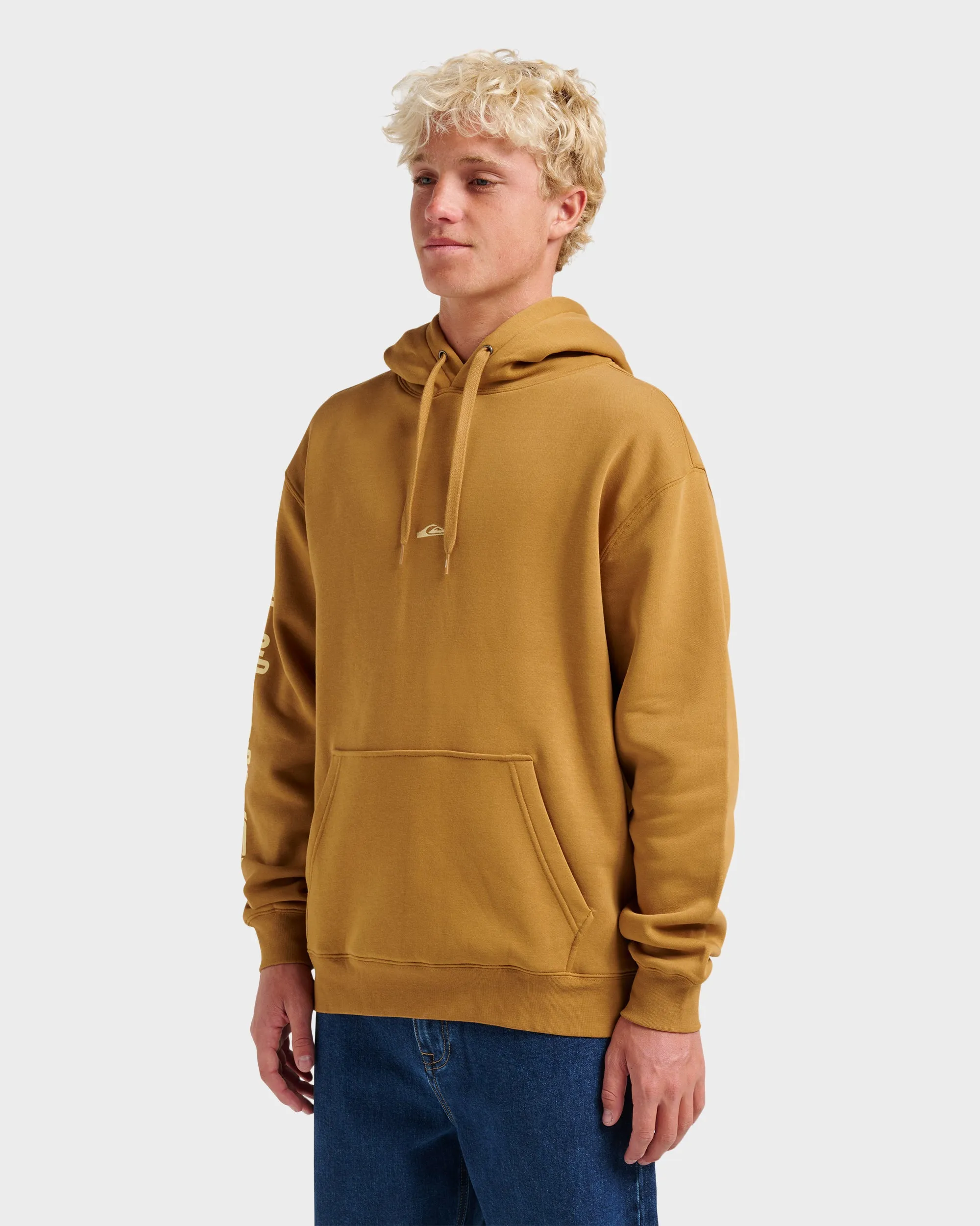 Passage Logo Hoodie - Wood Thrush sold by Quiksilver product image thumbnail 3