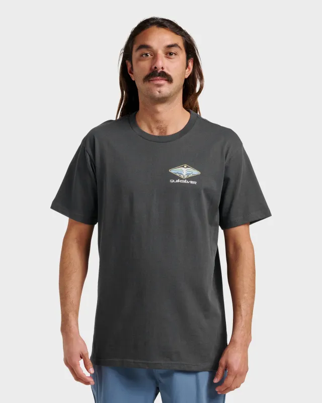 Peak Day Classic T-shirt - Black sold by Quiksilver