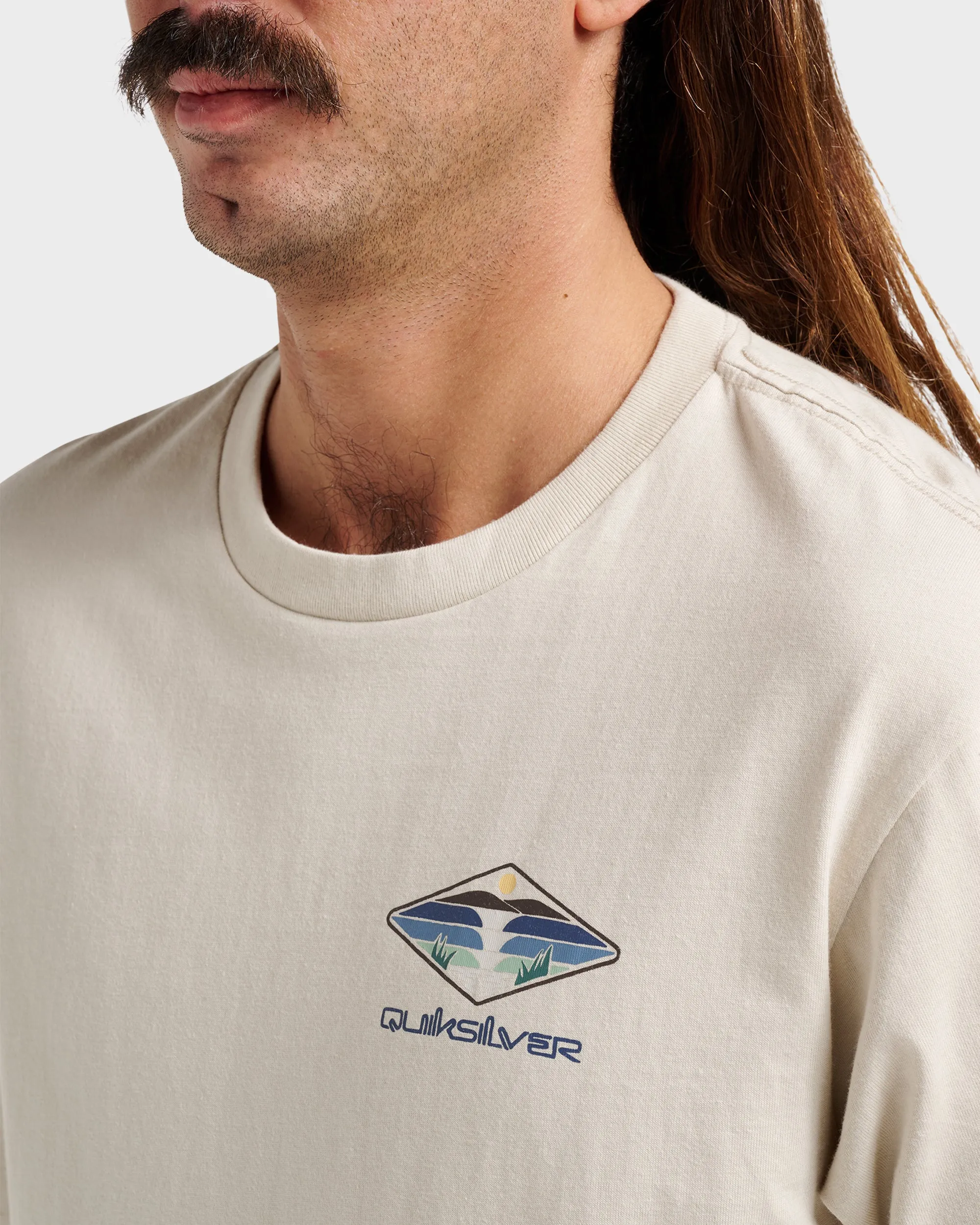 Peak Day Classic T-shirt - Moonstruck sold by Quiksilver product image thumbnail 4