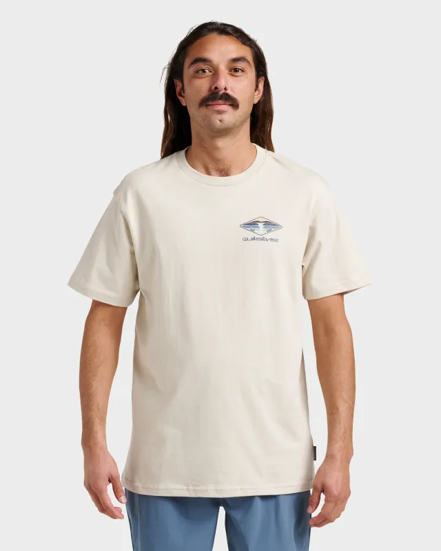 Peak Day Classic T-shirt - Moonstruck sold by Quiksilver