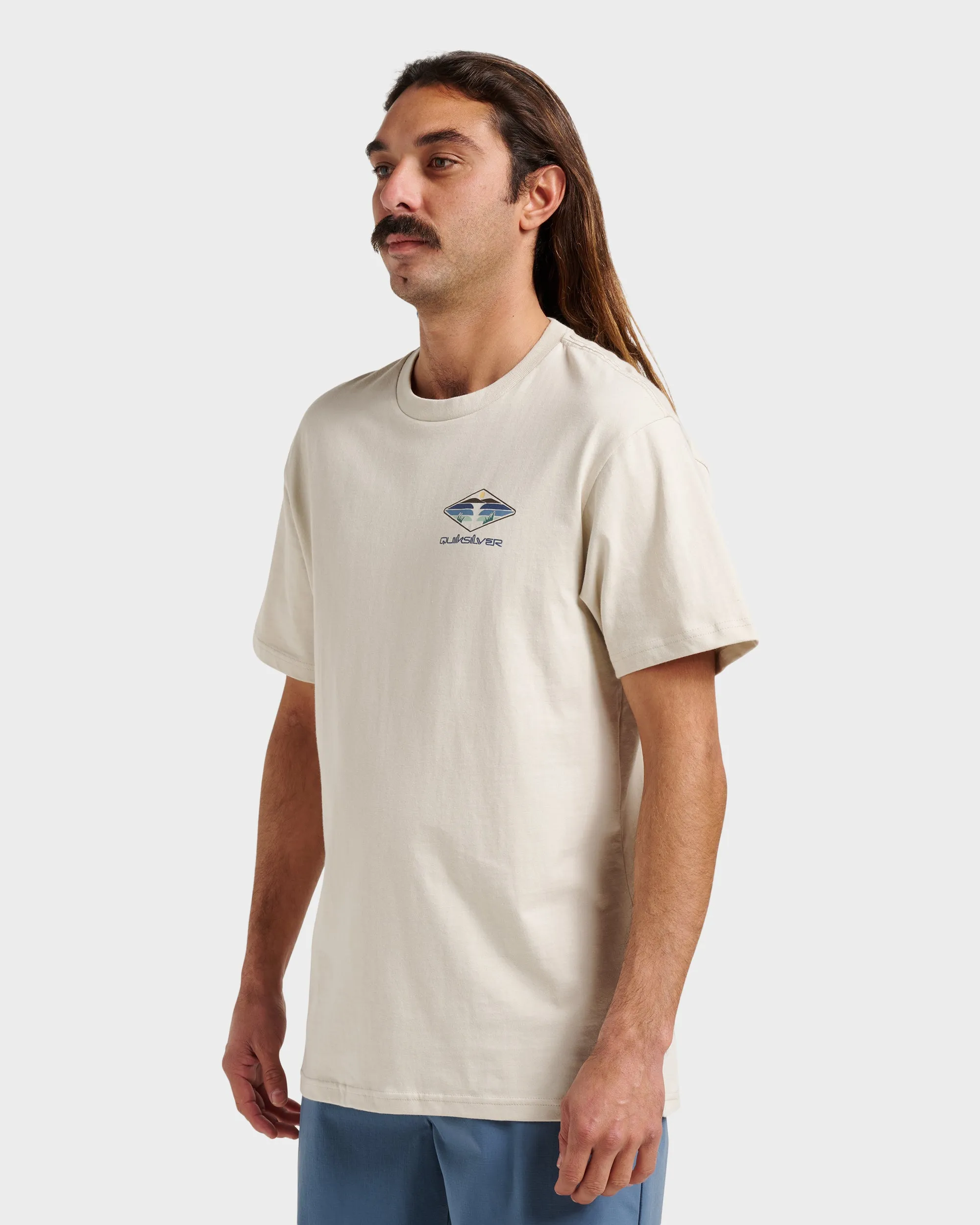 Peak Day Classic T-shirt - Moonstruck sold by Quiksilver product image thumbnail 3