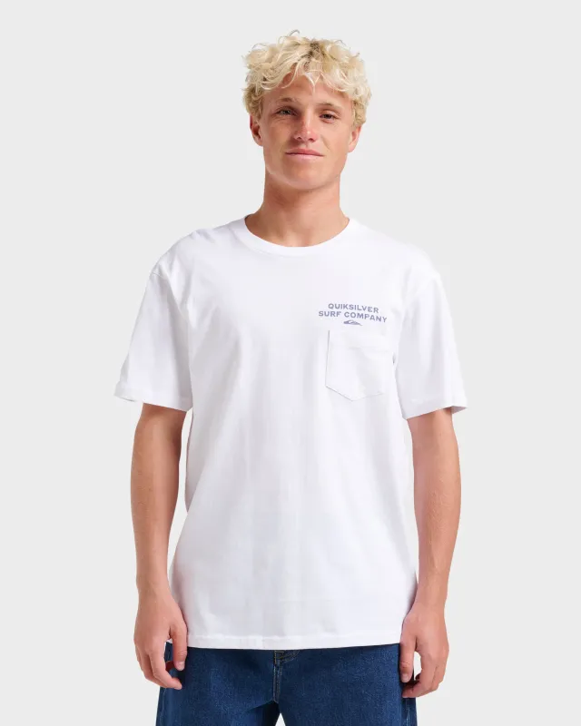 Qs Surf Company Classic T-shirt - White sold by Quiksilver
