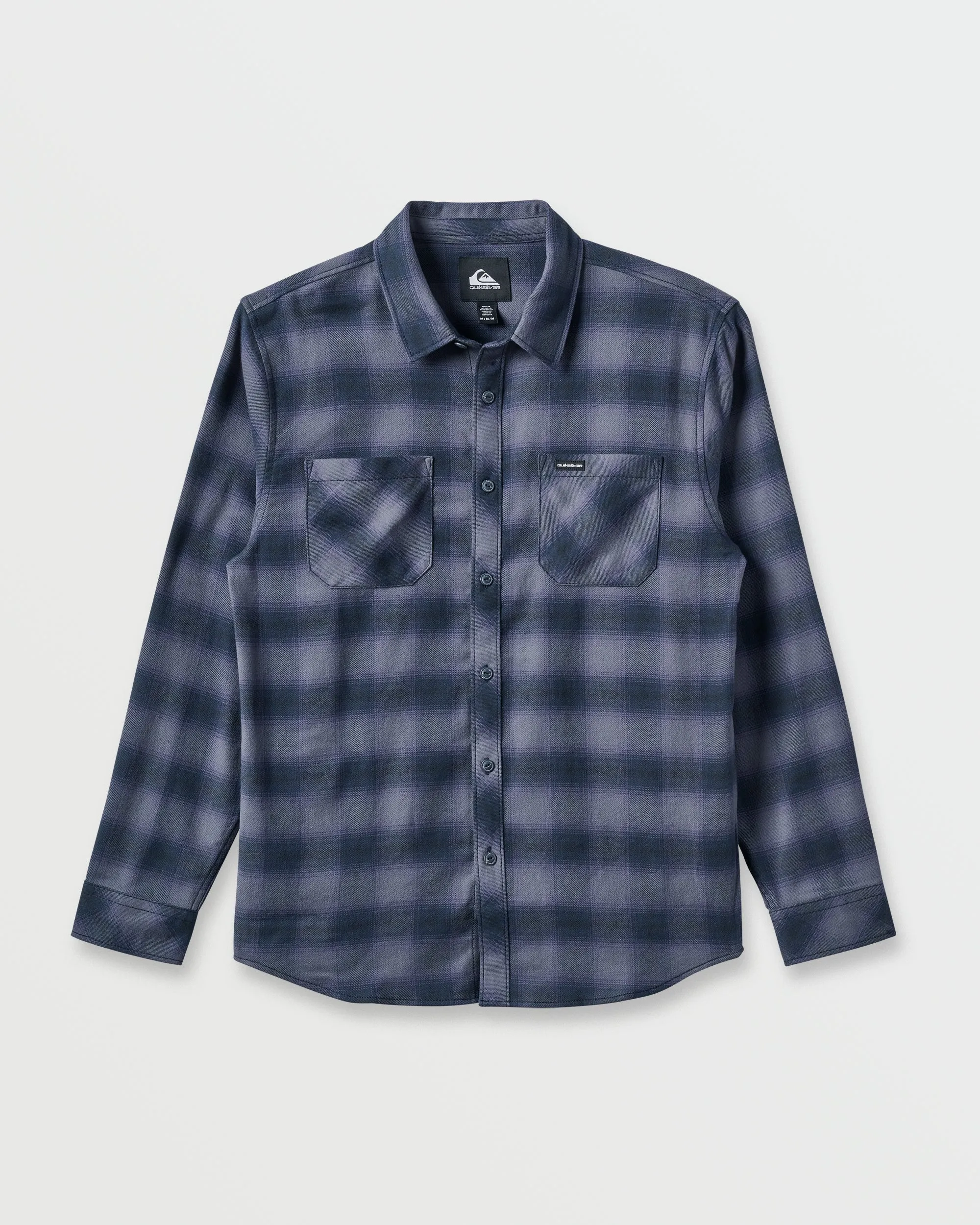 Terrace Stretch Flannel Shirt - Phantom sold by Quiksilver product image thumbnail 5