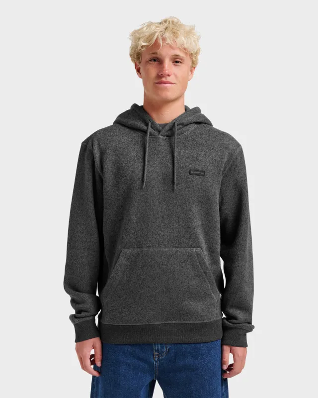 Keller Hoodie - Black Heather made by Quiksilver
