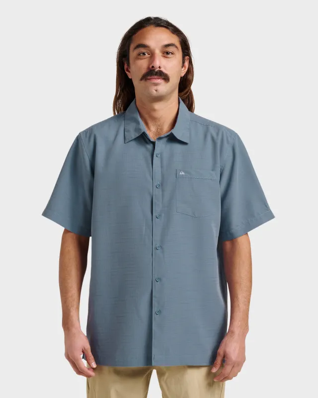 Waterman Centinela Premium Anti-Wrinkle Shirt - Flint Stone sold by Quiksilver