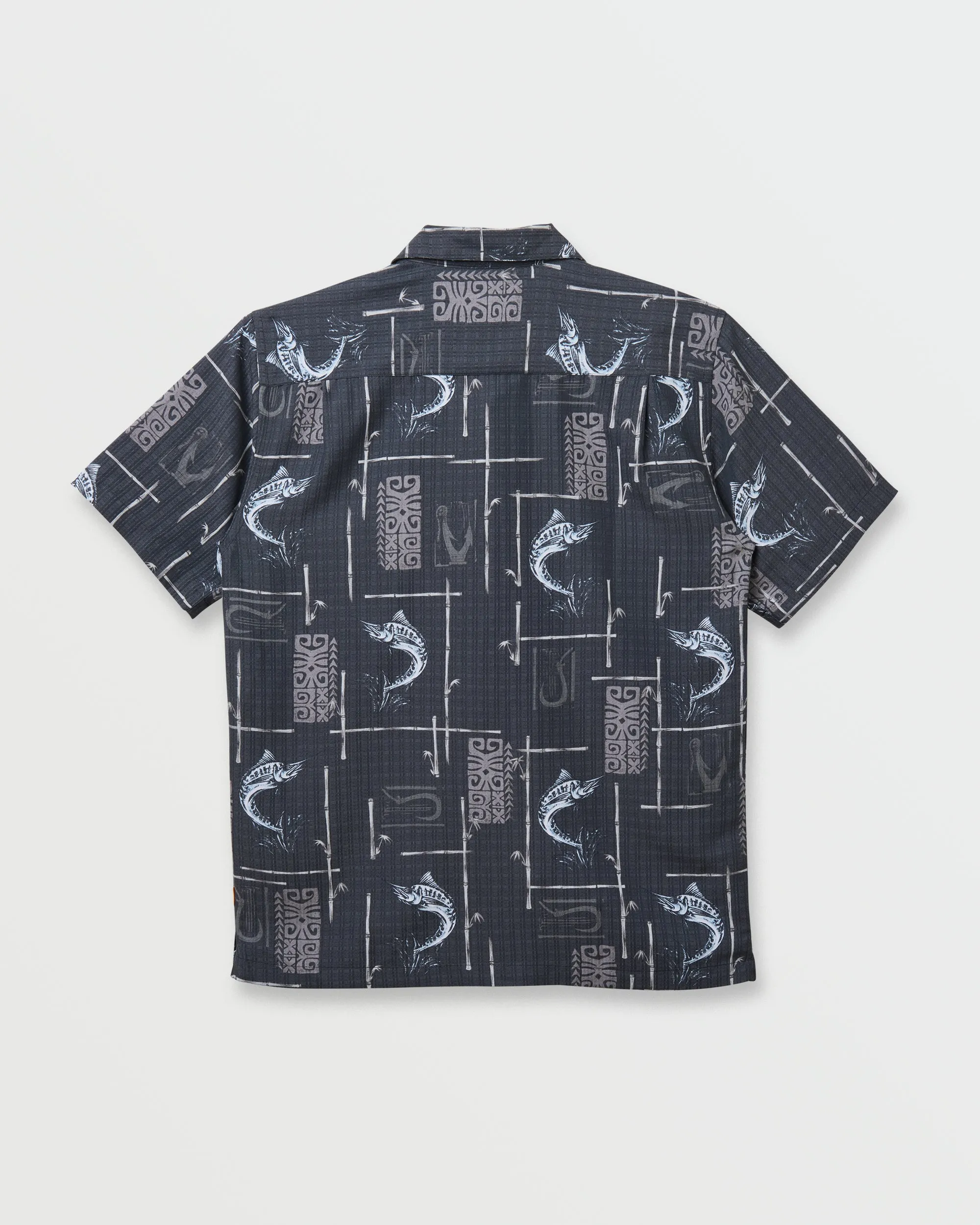 Waterman Big Day Short Sleeve Shirt - Phantom sold by Quiksilver product image thumbnail 5