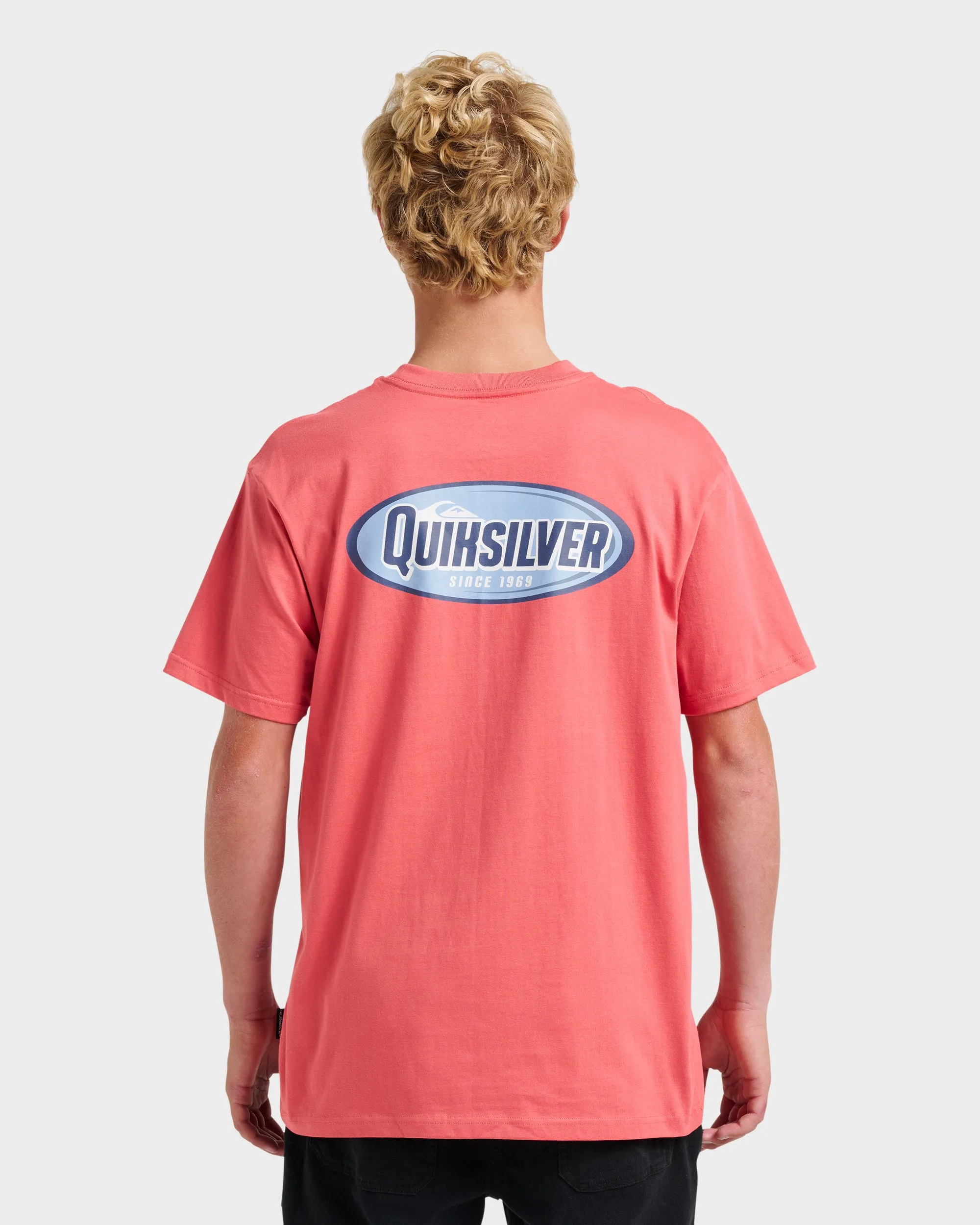 Cresent Speed Classic T-shirt - Mineral Red sold by Quiksilver product image thumbnail 2