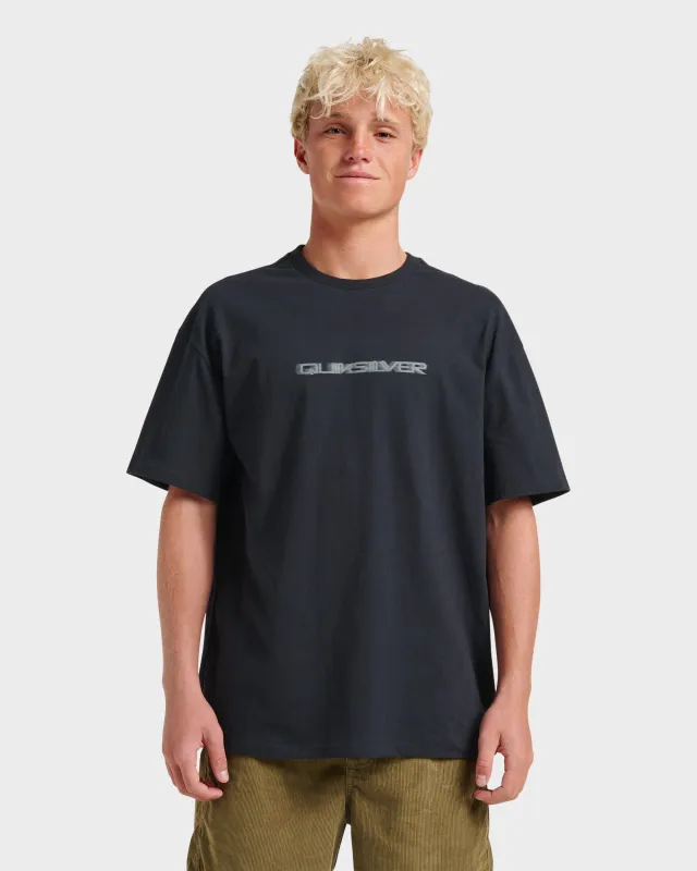 High Speed Blur Heavy Weight T-shirt - Black sold by Quiksilver