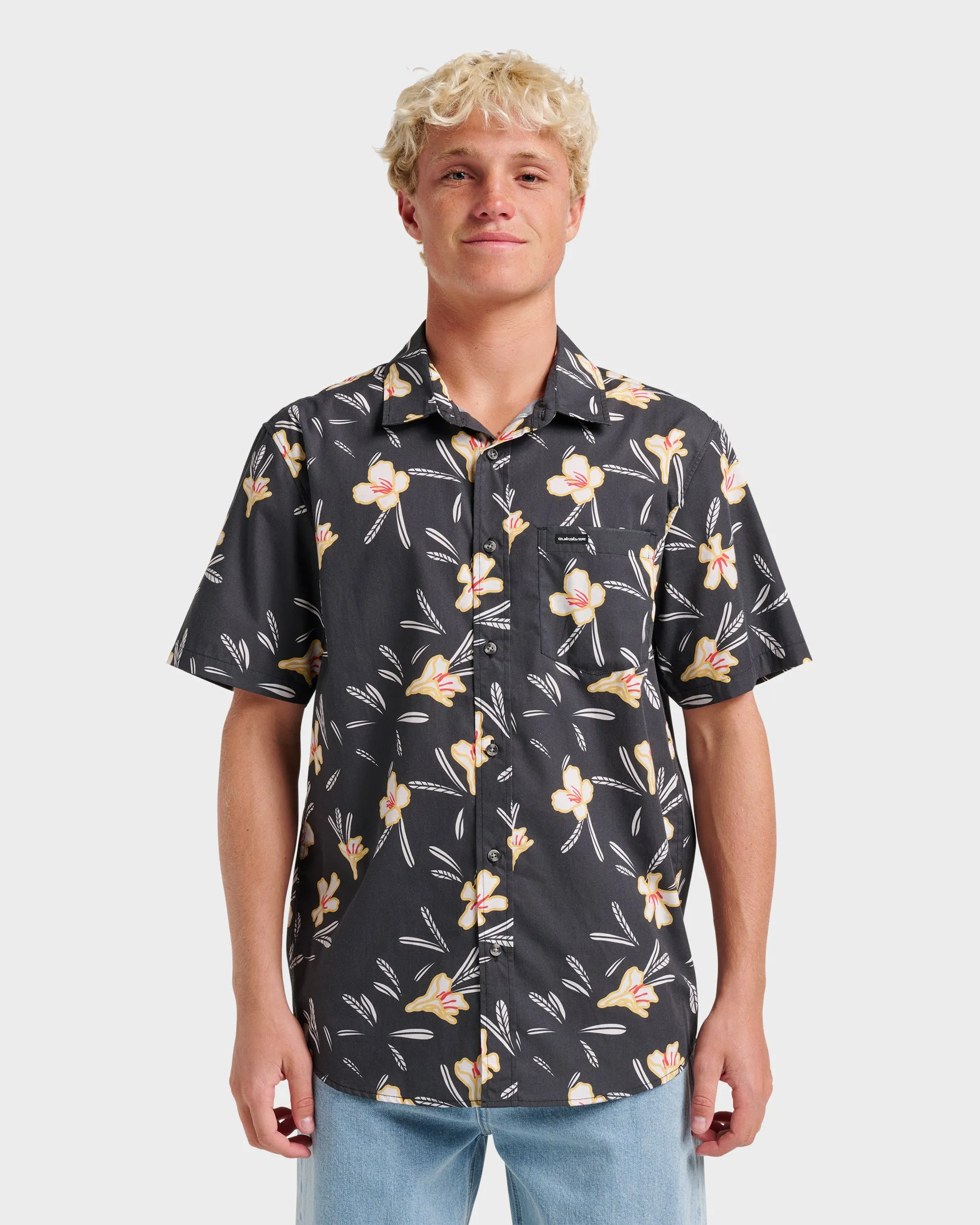 Kaneohe Classic Short Sleeve Shirt - Phantom sold by Quiksilver
