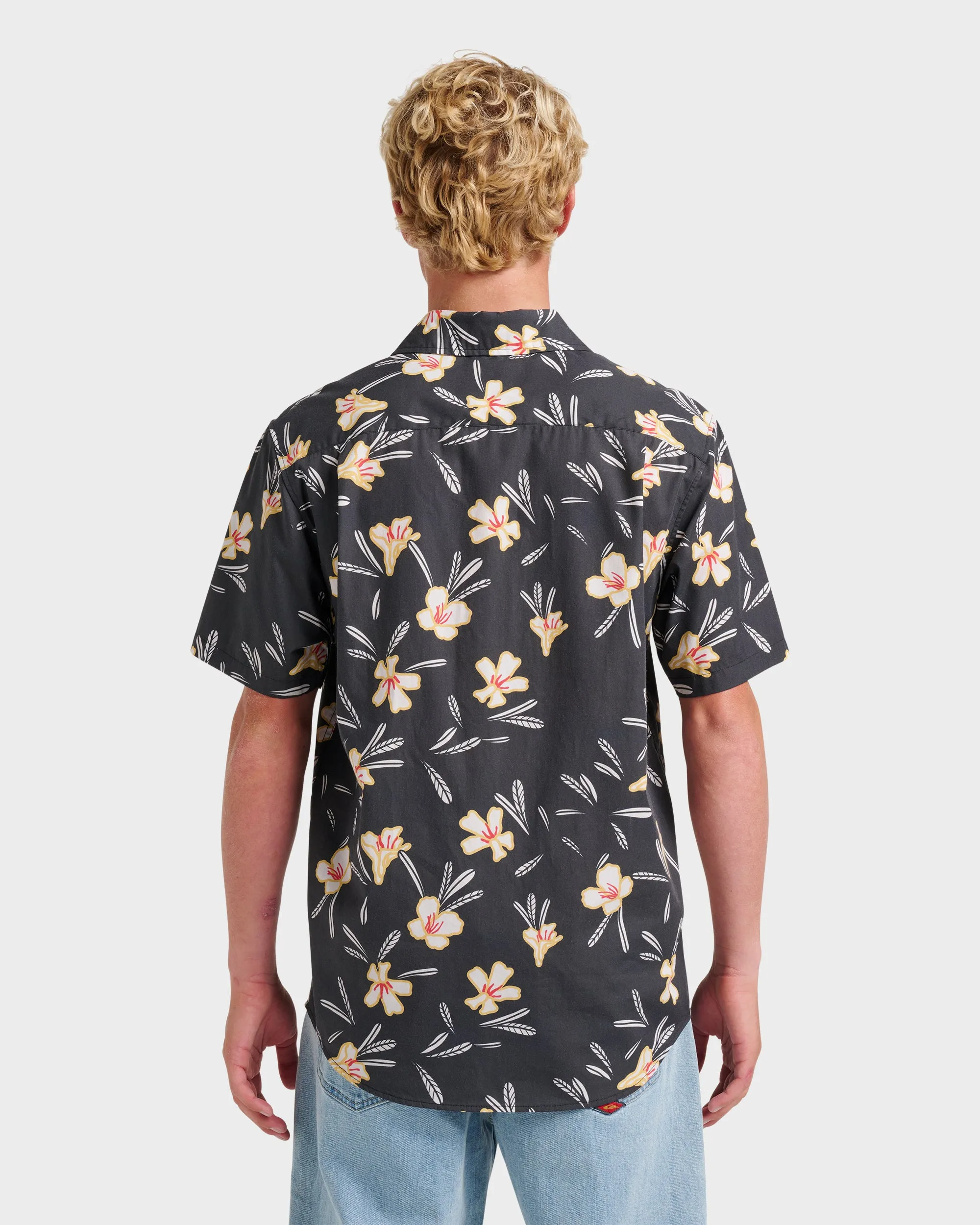 Kaneohe Classic Short Sleeve Shirt - Phantom sold by Quiksilver product image thumbnail 2