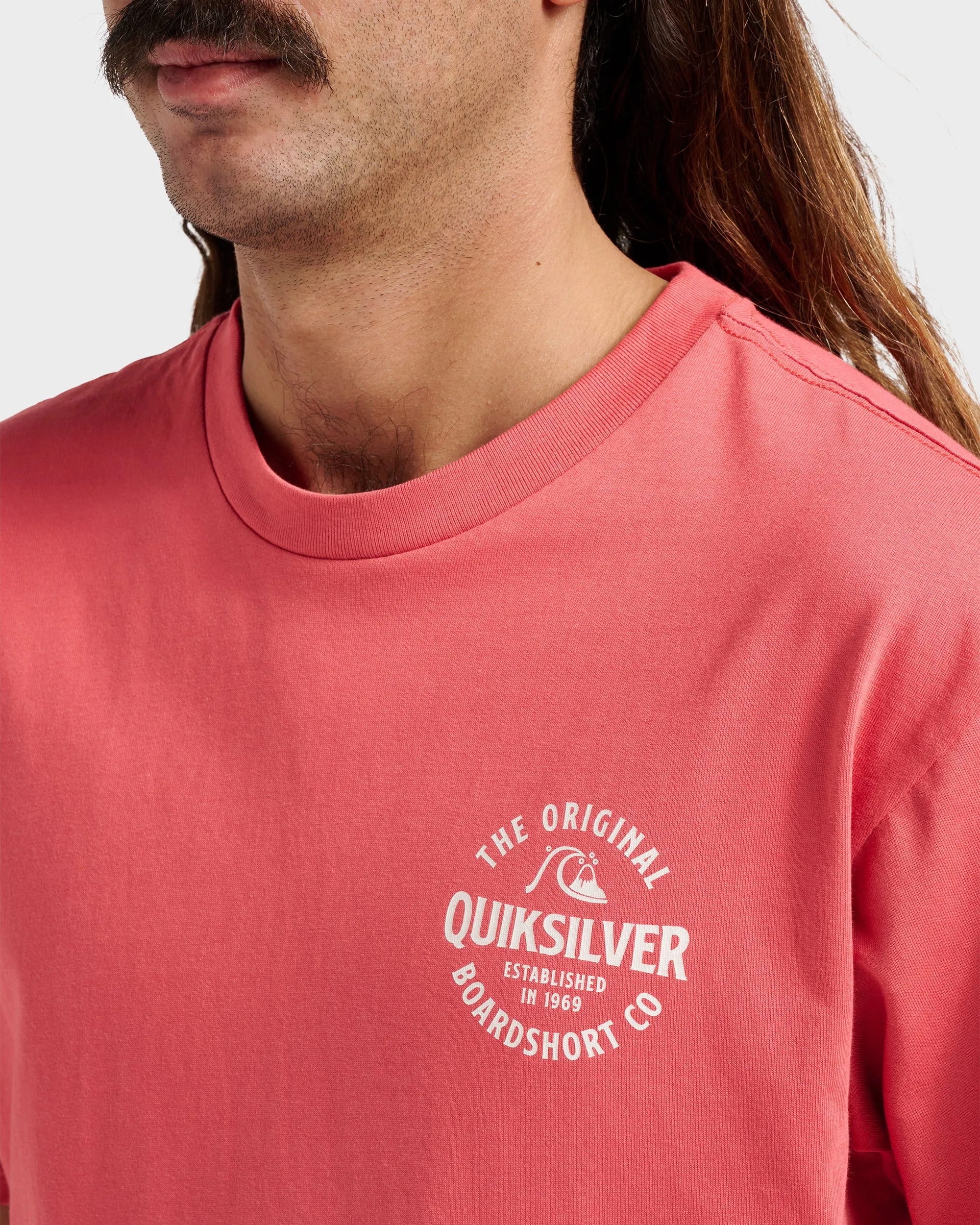 Locked Up Classic T-shirt - Mineral Red sold by Quiksilver product image thumbnail 4