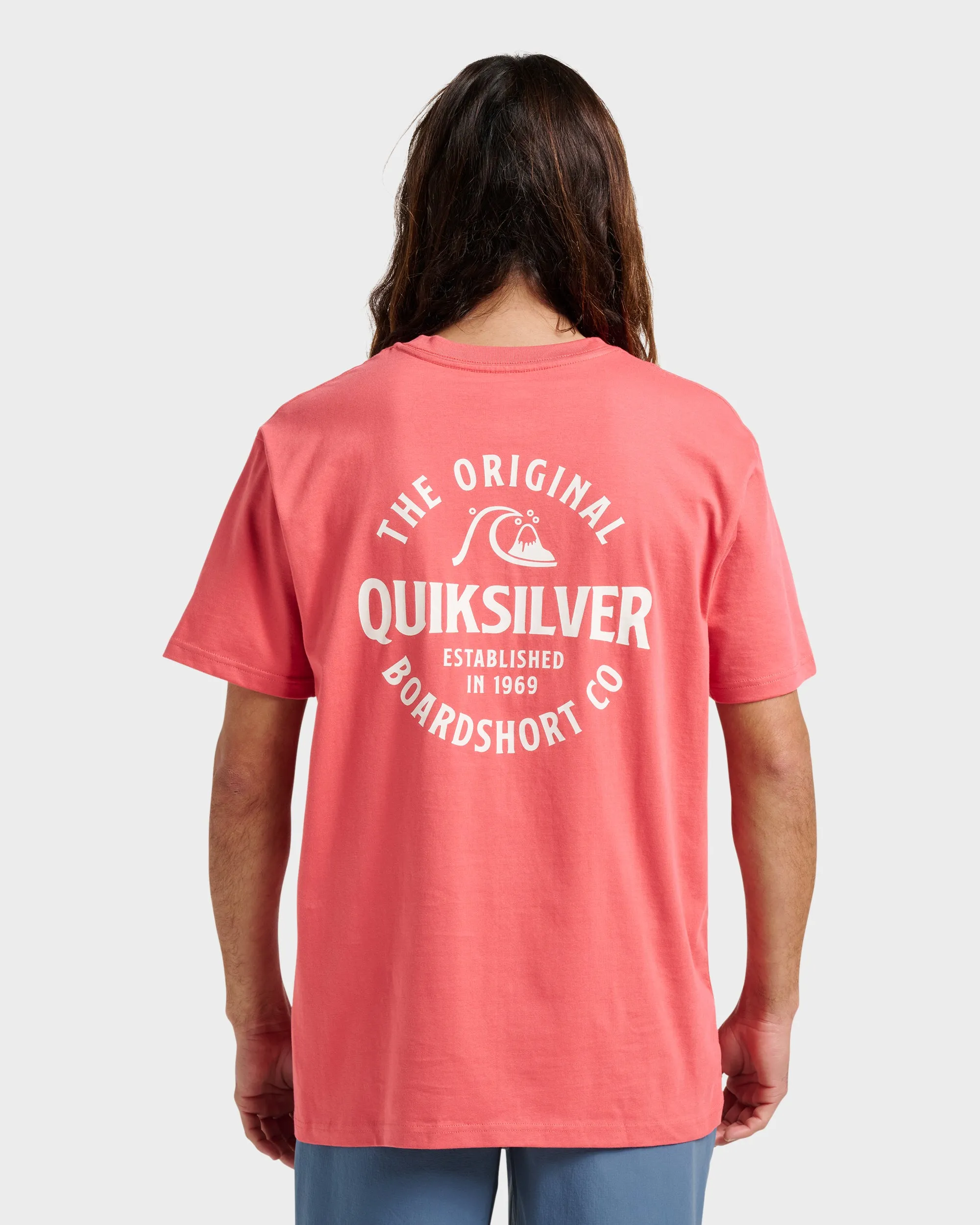Locked Up Classic T-shirt - Mineral Red sold by Quiksilver product image thumbnail 2