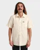 Makaha Classic Short Sleeve Shirt - Off White sold by Quiksilver