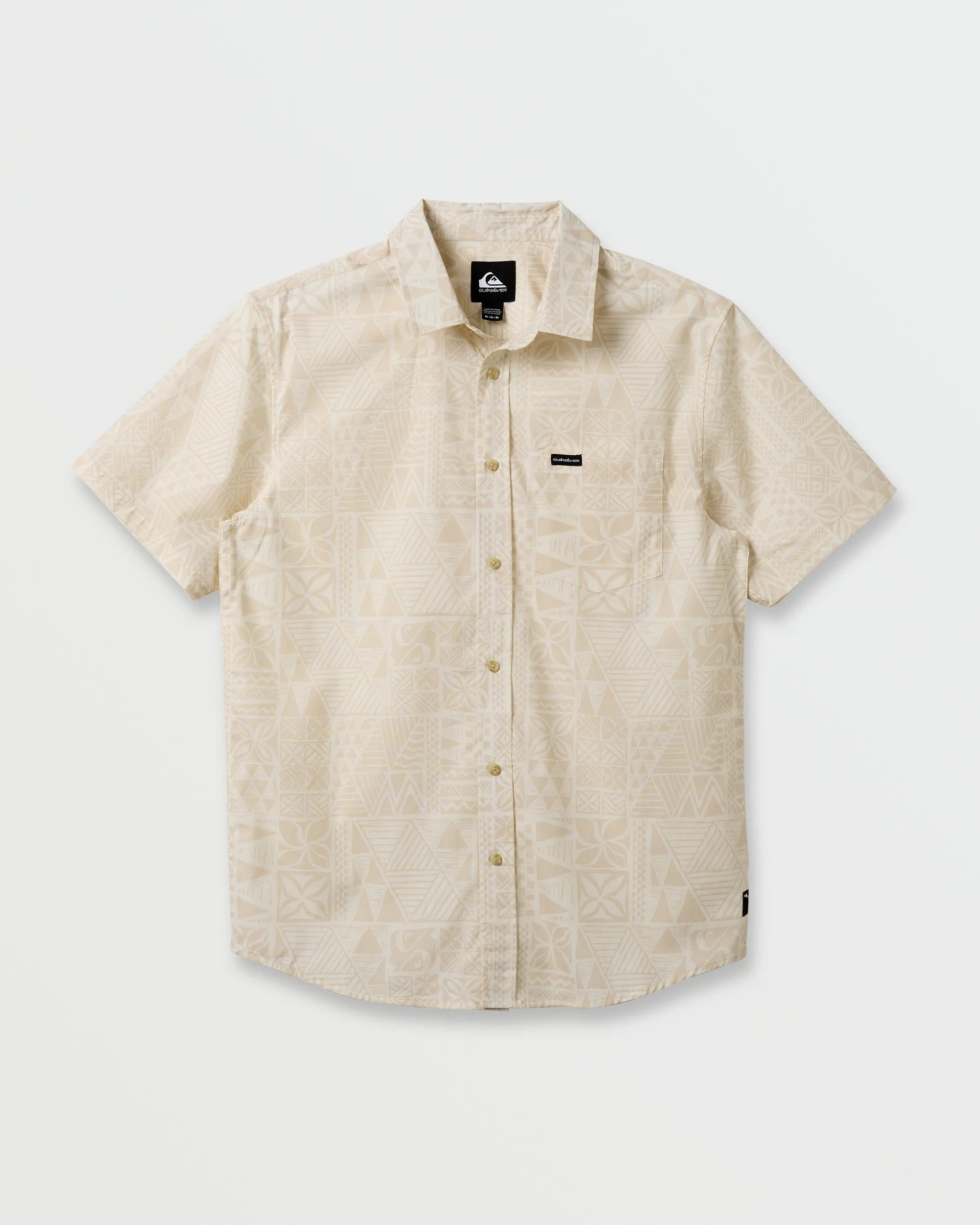 Makaha Classic Short Sleeve Shirt - Off White sold by Quiksilver product image thumbnail 5
