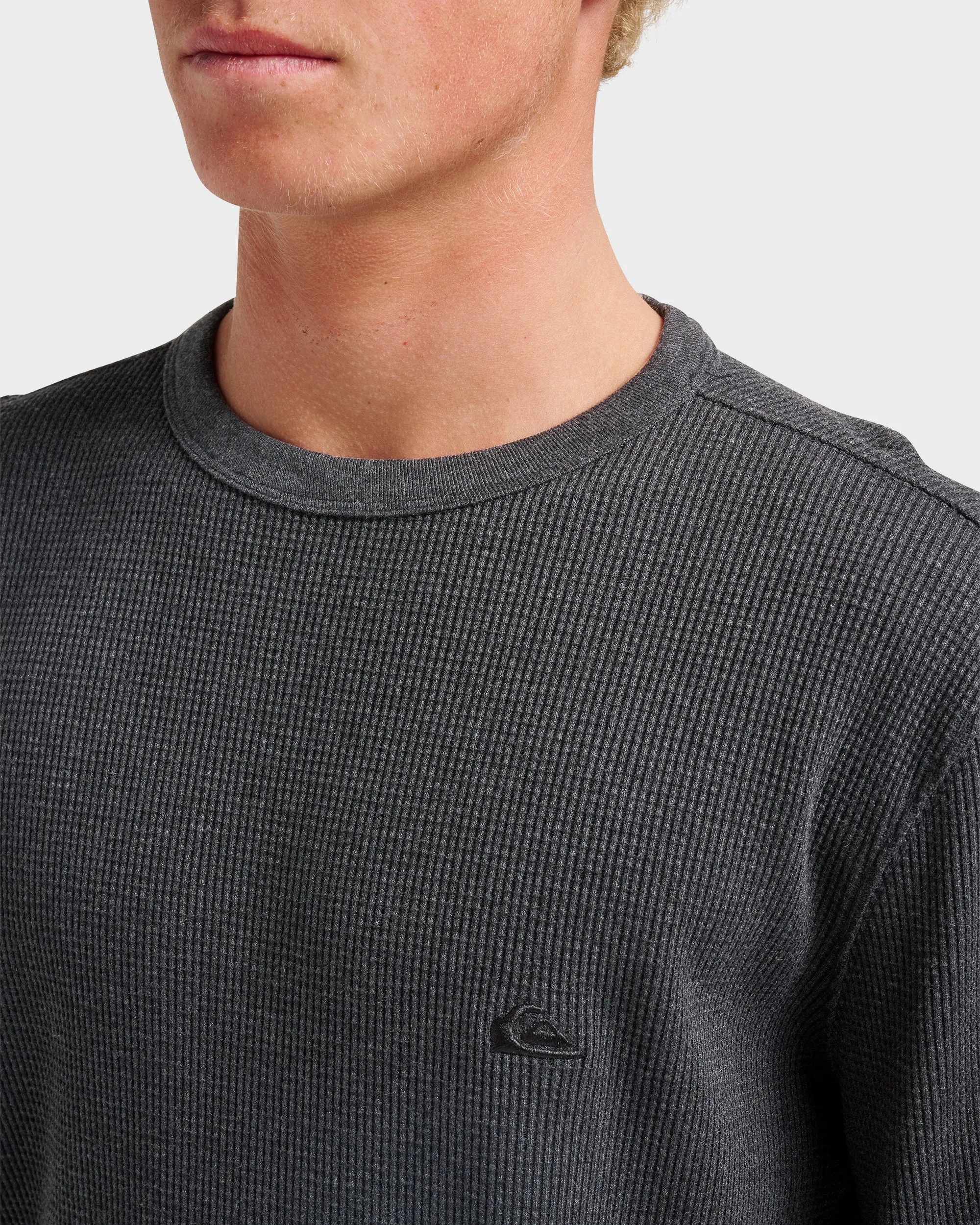Nelson Long Sleeve Thermal Top - Black sold by Quiksilver product image thumbnail 4