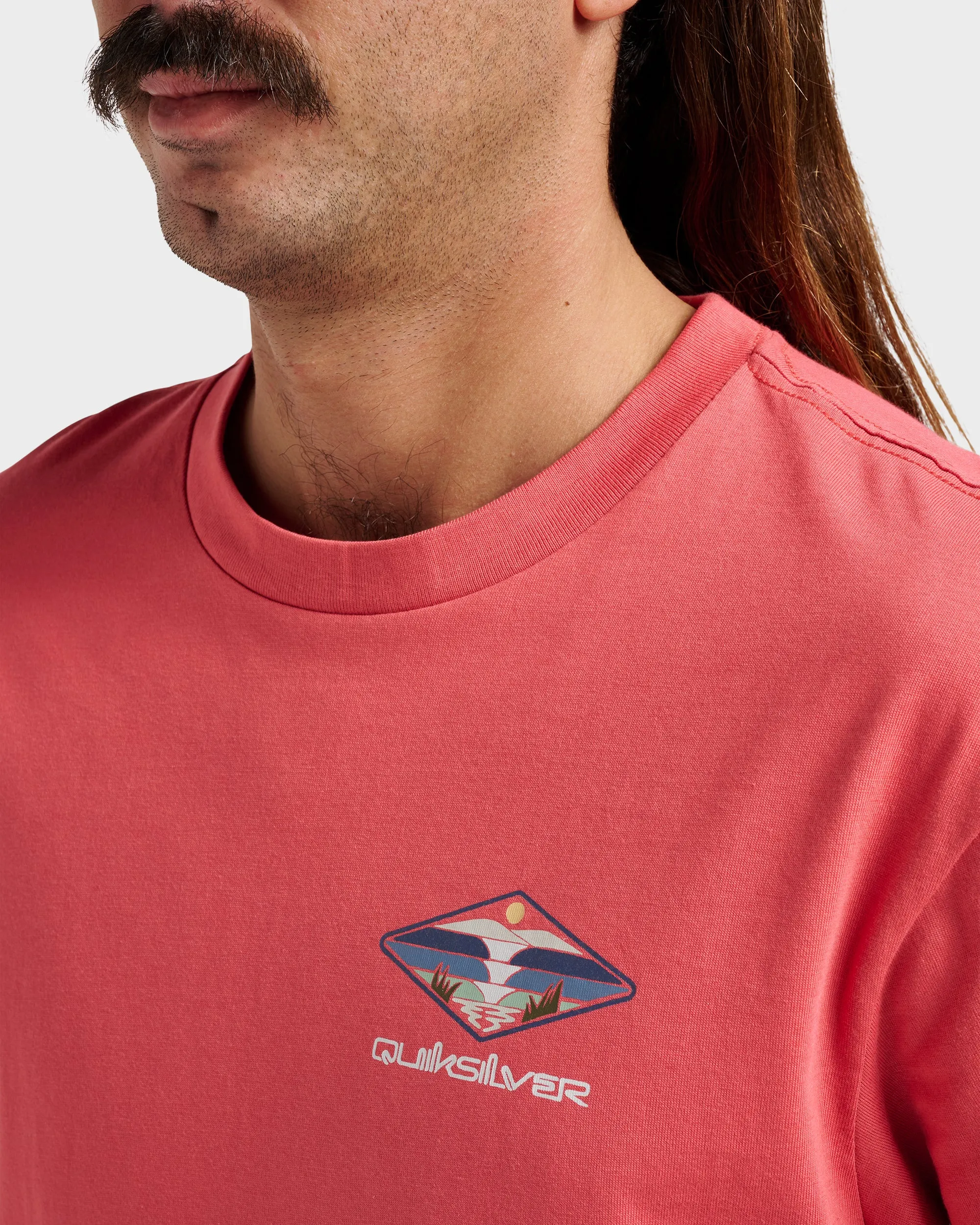 Peak Day Classic T-shirt - Mineral Red sold by Quiksilver product image thumbnail 4