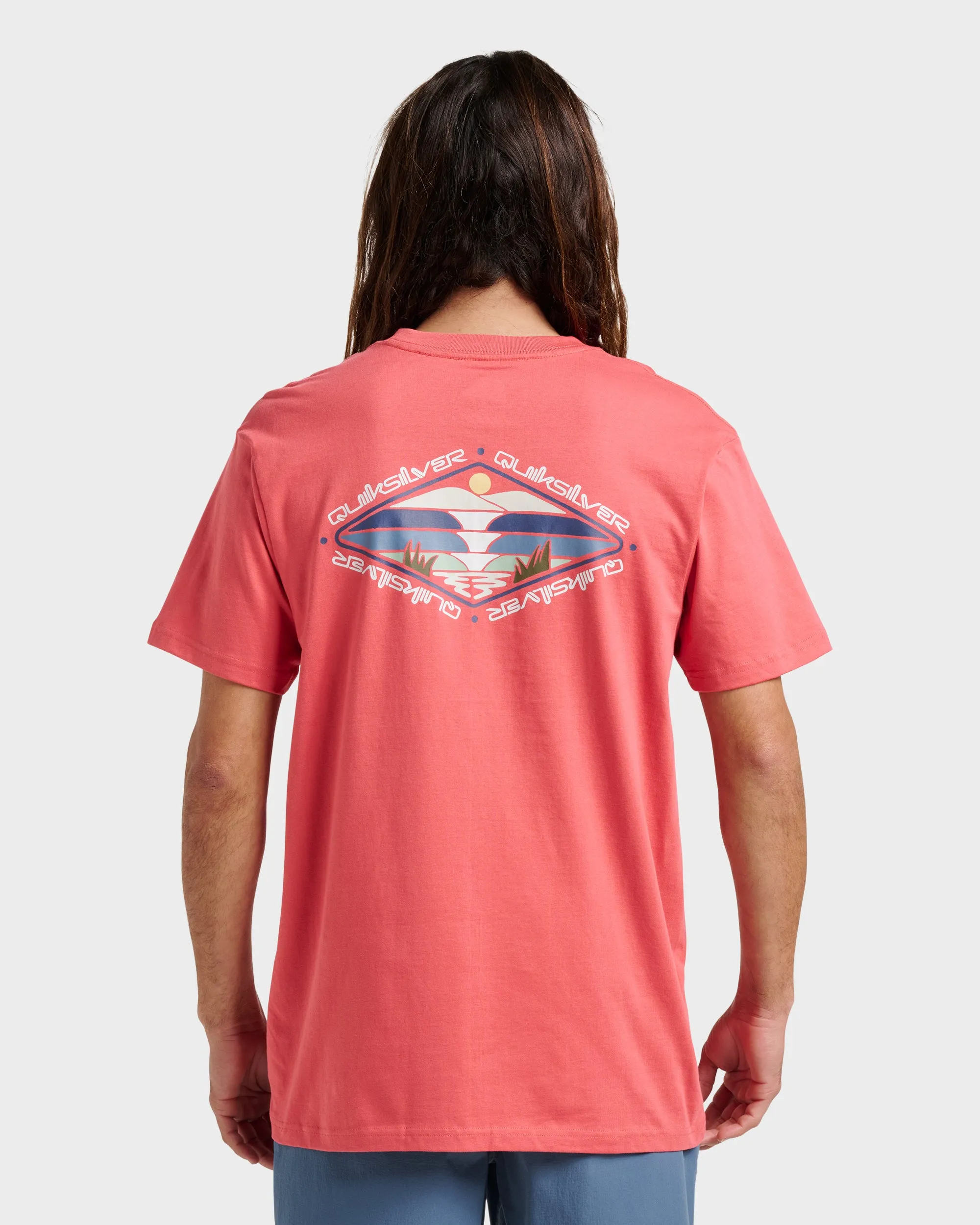 Peak Day Classic T-shirt - Mineral Red sold by Quiksilver product image thumbnail 2