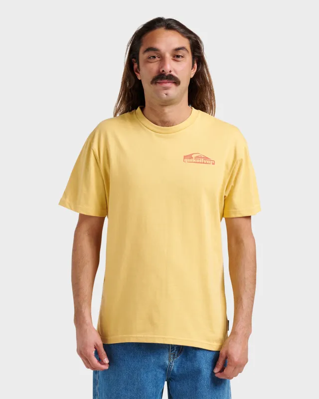 Push Threw Classic T-shirt - Rattan Heather sold by Quiksilver