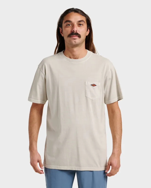 Saltwater Pocket Tee - Moonstruck sold by Quiksilver
