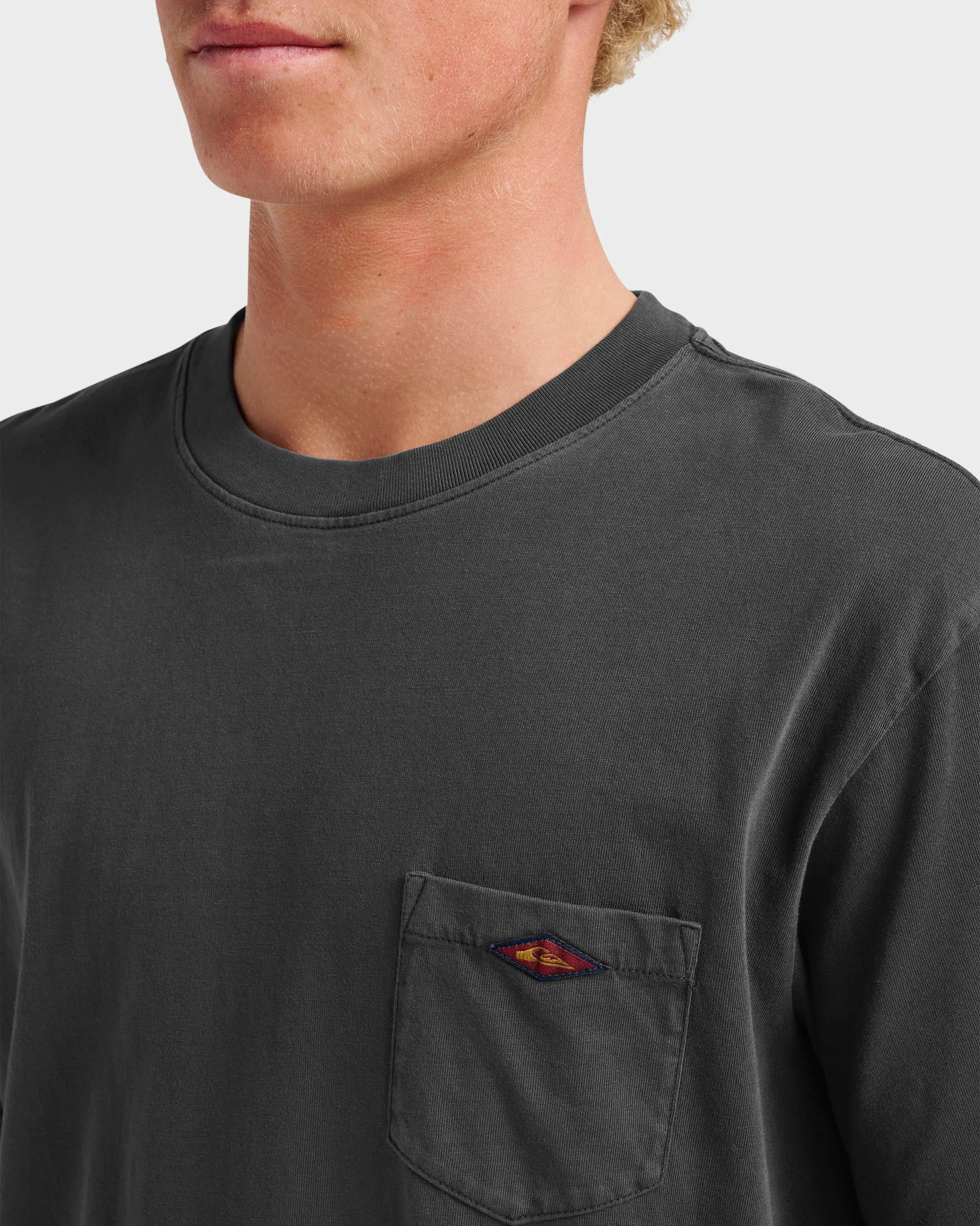 Saltwater Pocket Tee - Phantom sold by Quiksilver product image thumbnail 3