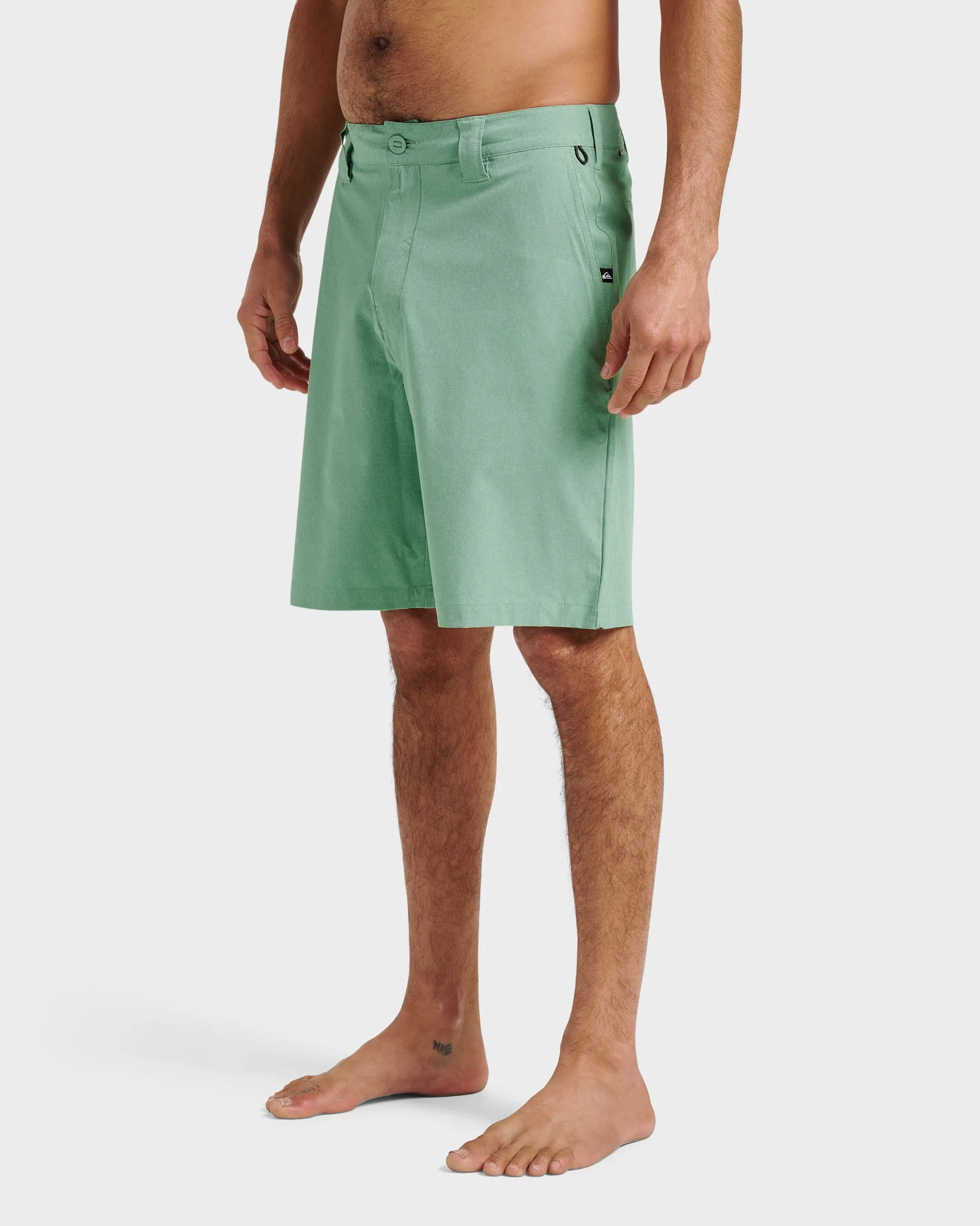 Union Heather 20" Amphibian Hybrid Shorts - Granite Green sold by Quiksilver product image thumbnail 3