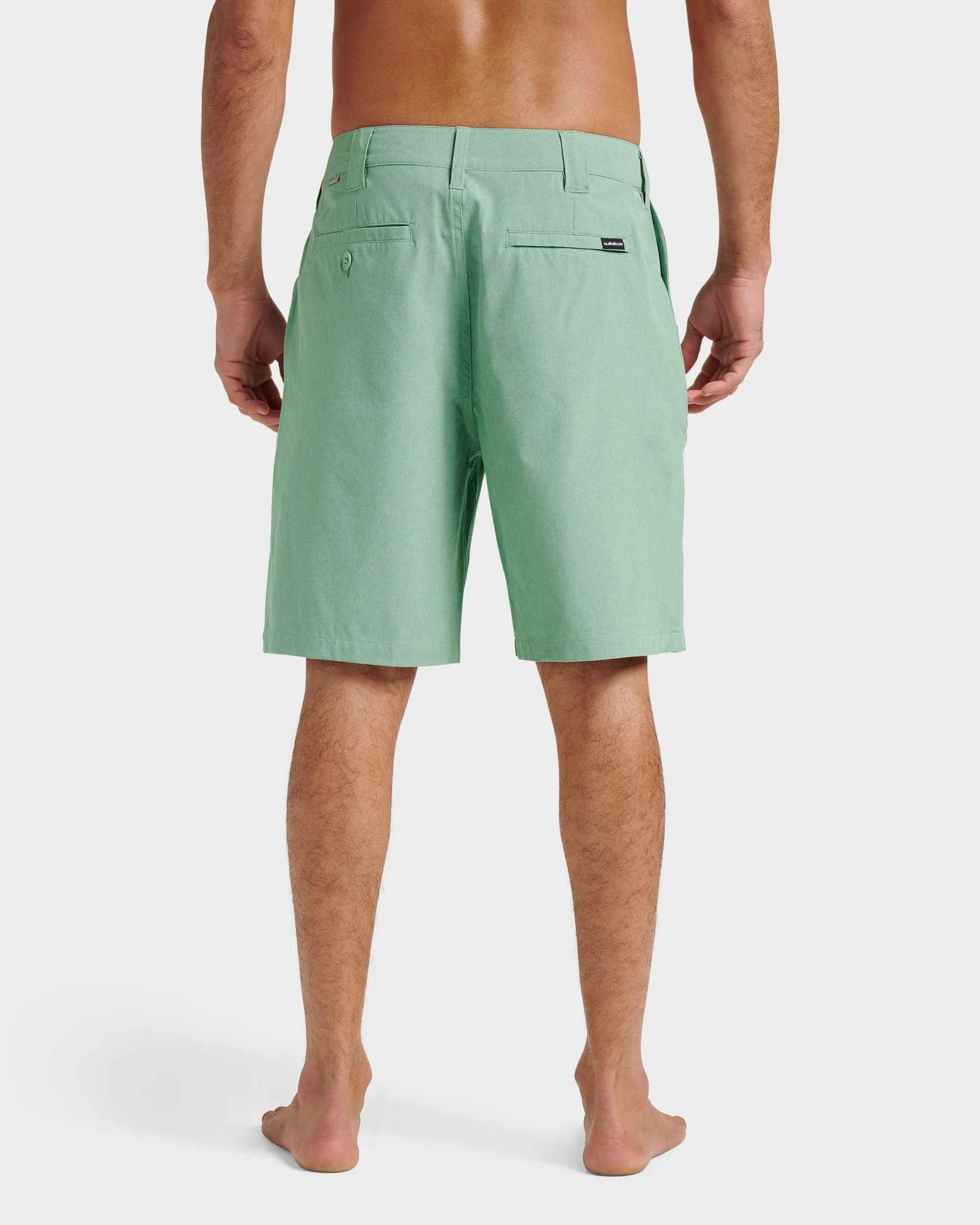 Union Heather 20" Amphibian Hybrid Shorts - Granite Green sold by Quiksilver product image thumbnail 2