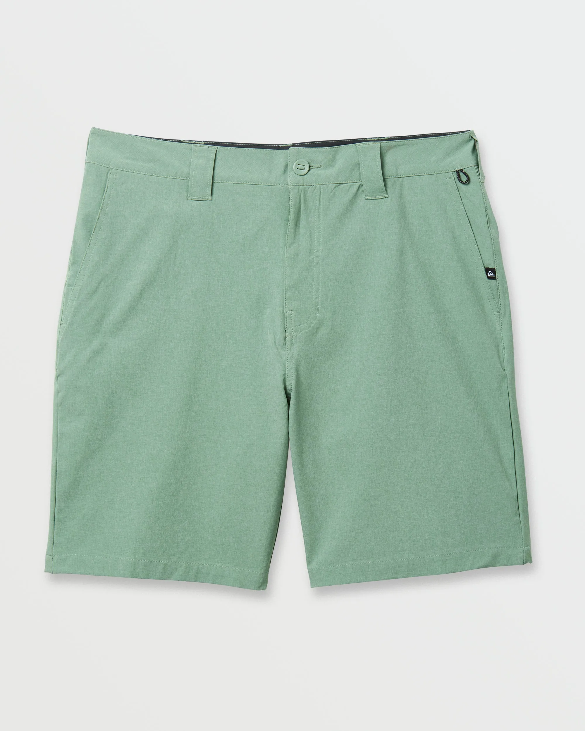Union Heather 20" Amphibian Hybrid Shorts - Granite Green sold by Quiksilver product image thumbnail 4