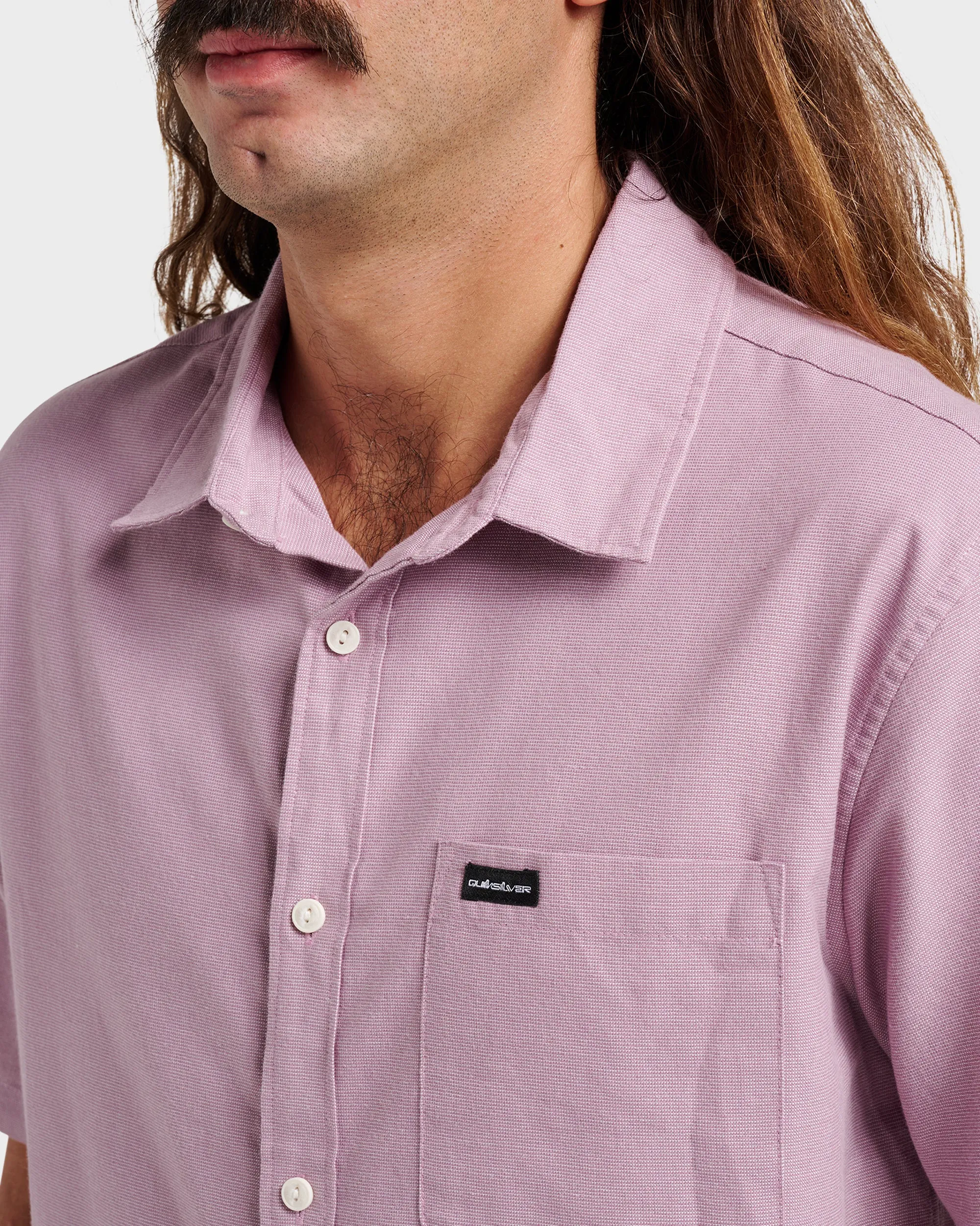 Shoreline Classic Short Sleeve Shirt - Elderberry sold by Quiksilver product image thumbnail 4
