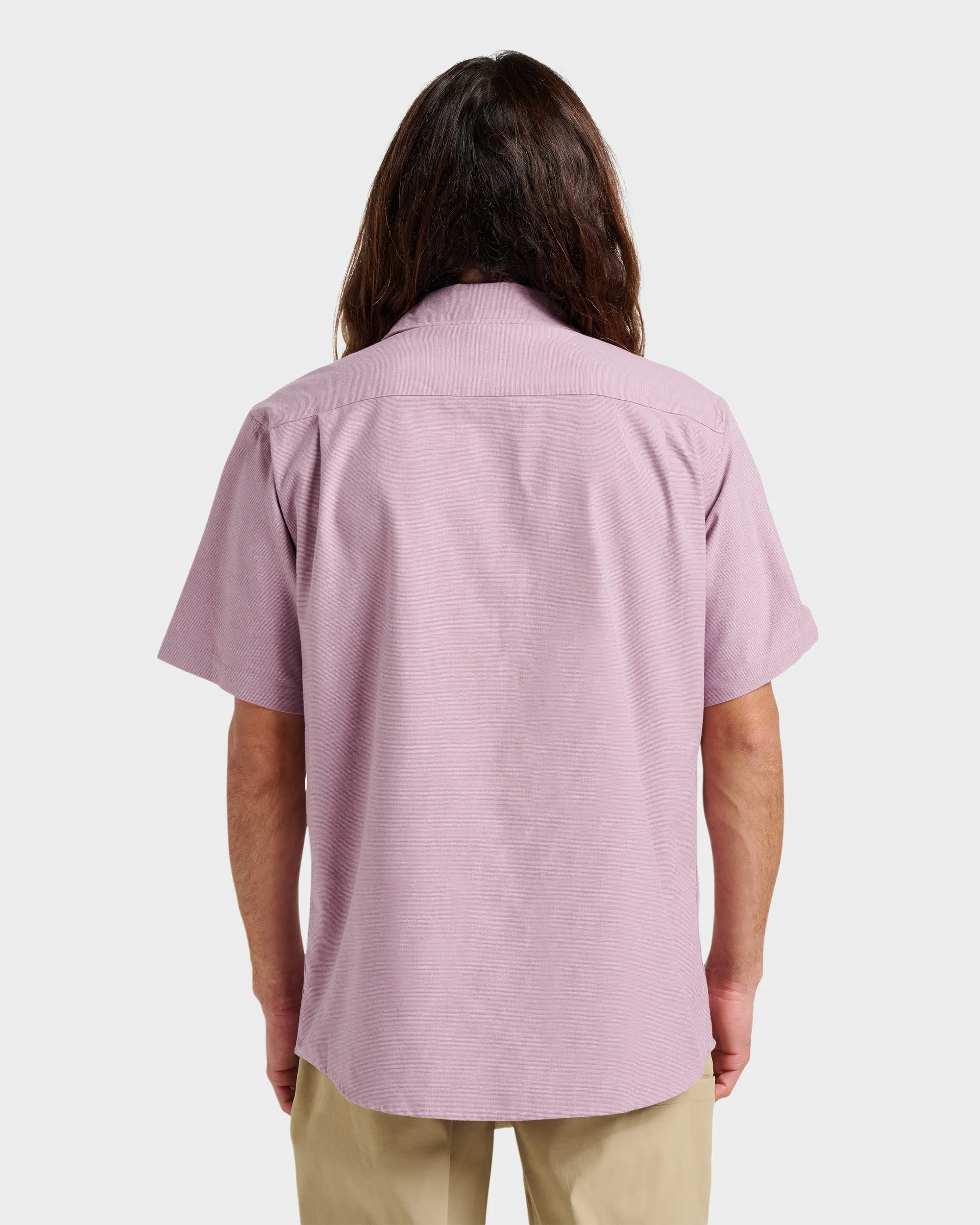 Shoreline Classic Short Sleeve Shirt - Elderberry sold by Quiksilver product image thumbnail 2