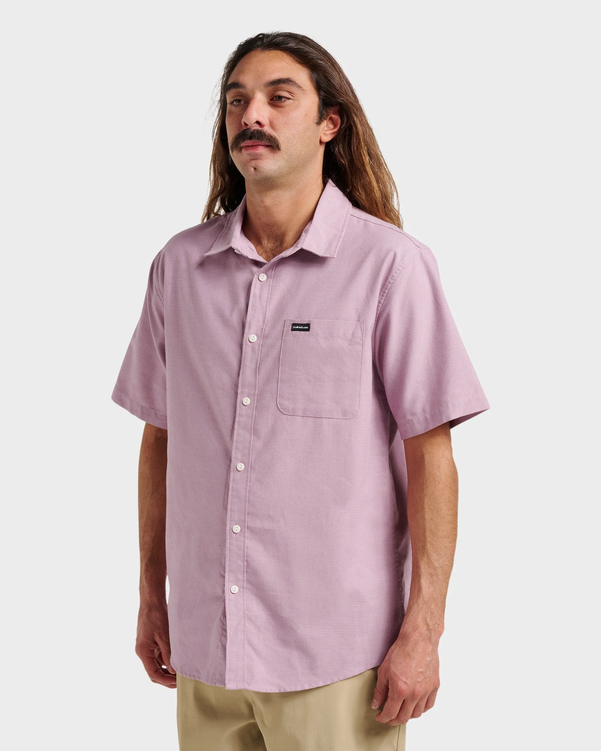 Shoreline Classic Short Sleeve Shirt - Elderberry sold by Quiksilver product image thumbnail 3
