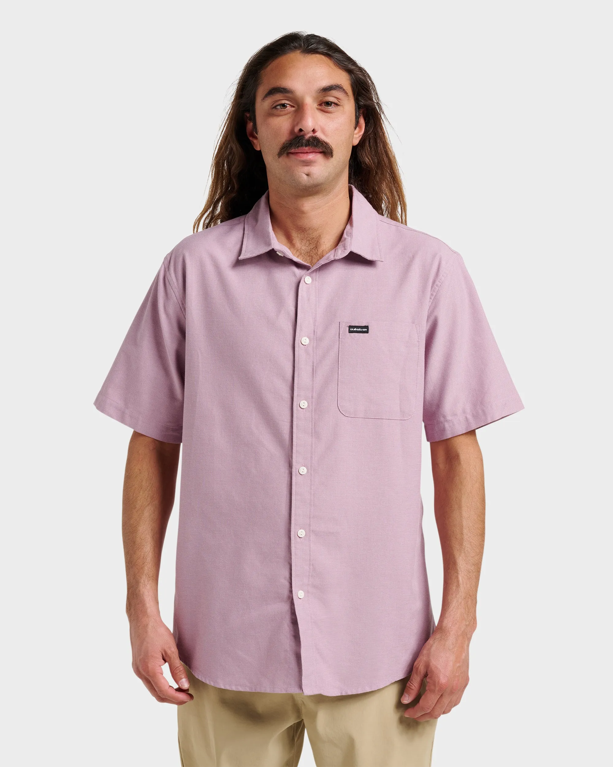Shoreline Classic Short Sleeve Shirt - Elderberry sold by Quiksilver